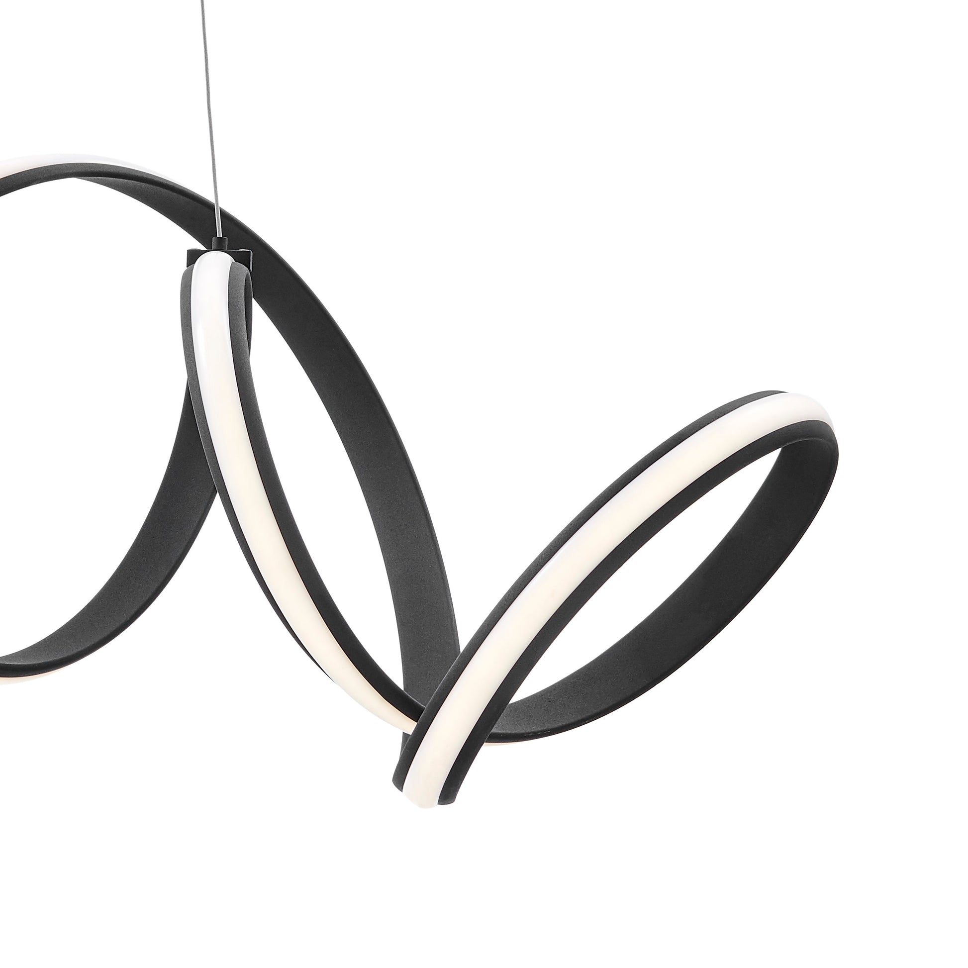 Seville LED Chandelier // Black - Disselt Designs