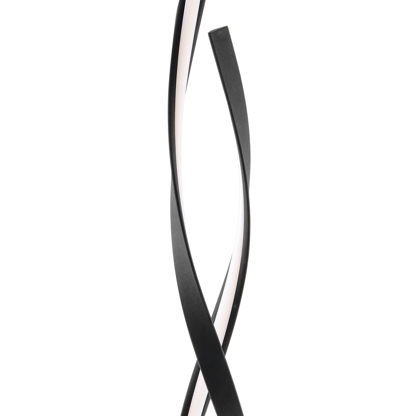 Vienna LED 55" Tall Floor Lamp // Matte Black - Disselt Designs