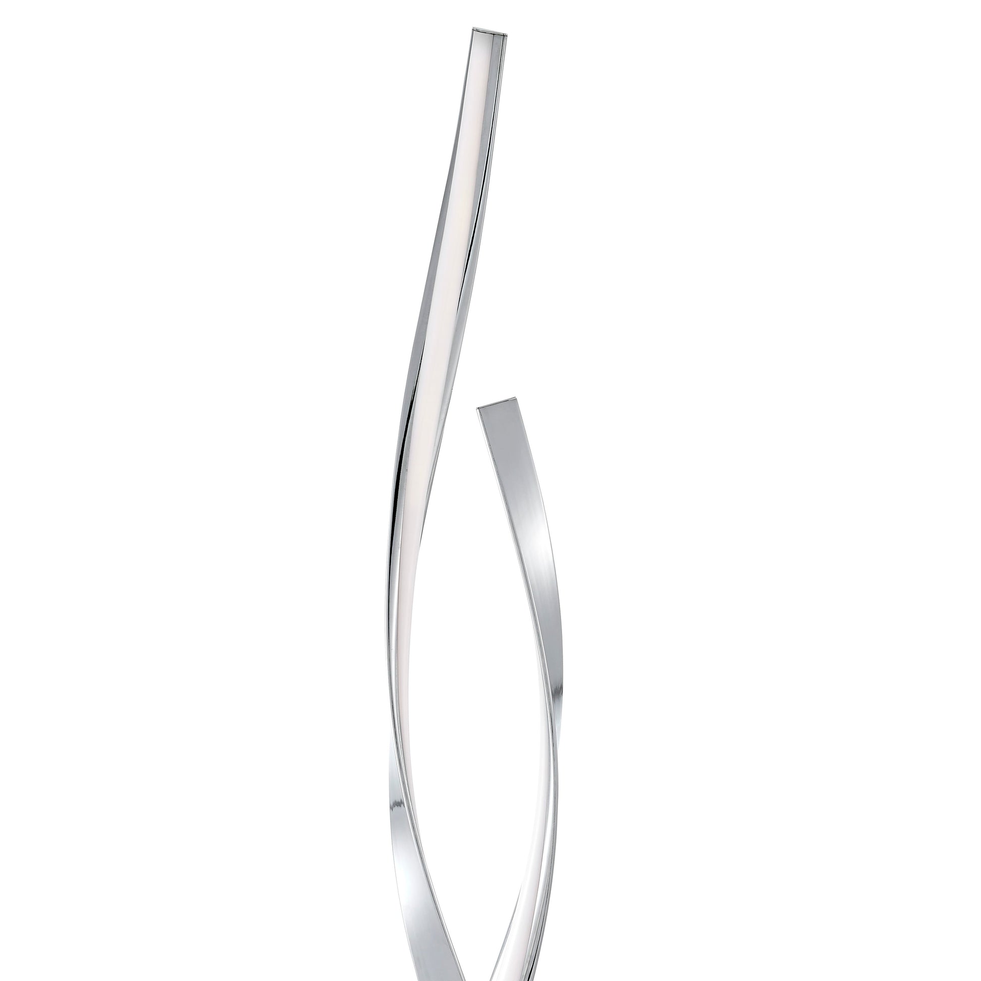 Vienna LED 55" Tall Floor Lamp // Chrome - Disselt Designs
