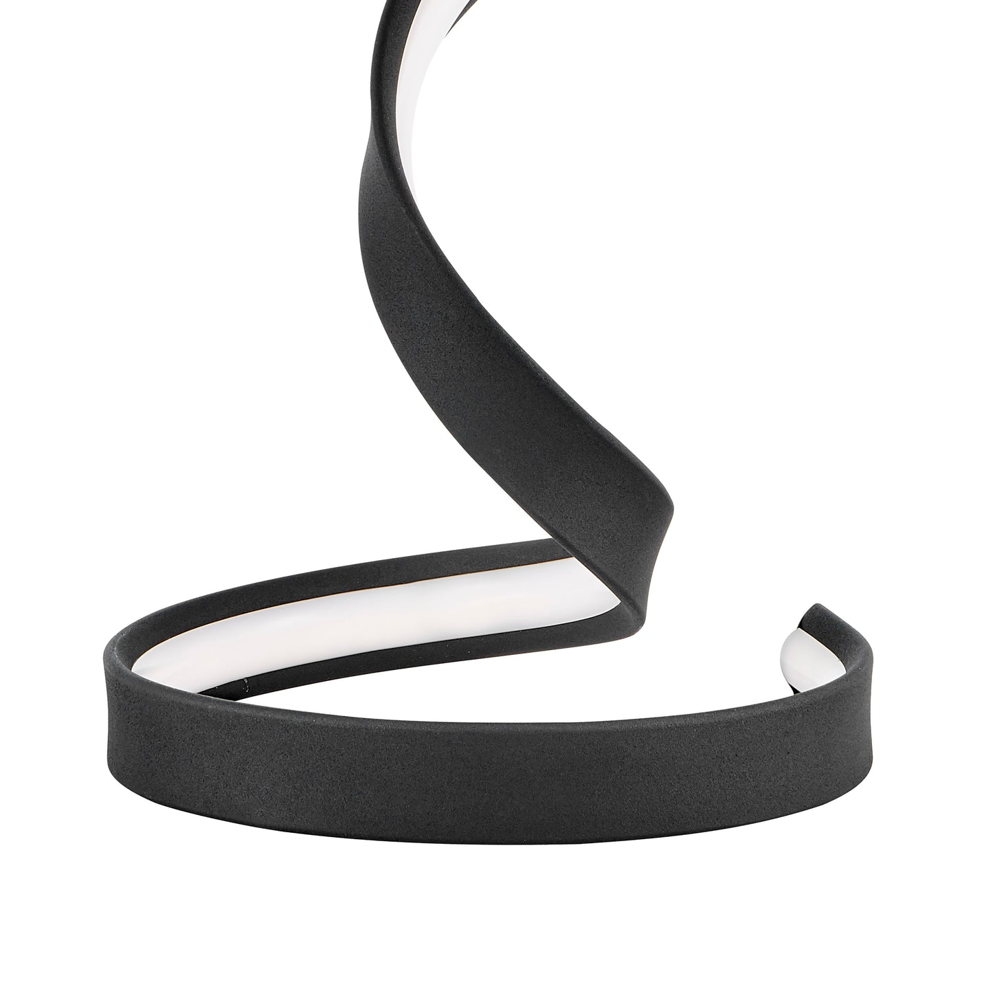 Hamburg Black Table Lamp // LED Strip & Dimmable Switch - Disselt Designs