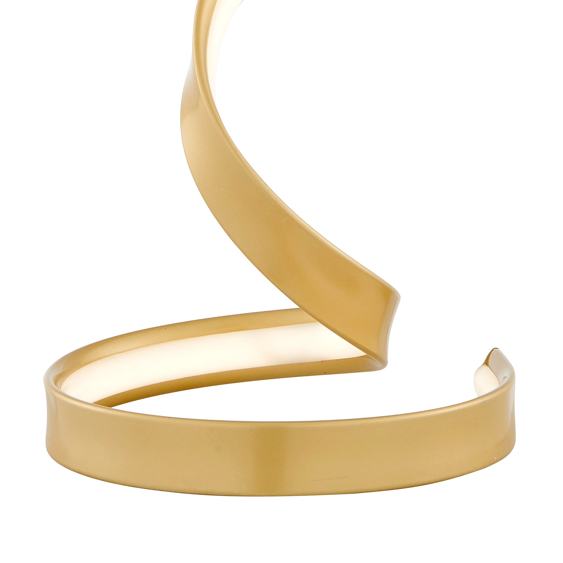 Hamburg Gold Table Lamp // LED Strip & Dimmable Switch - Disselt Designs