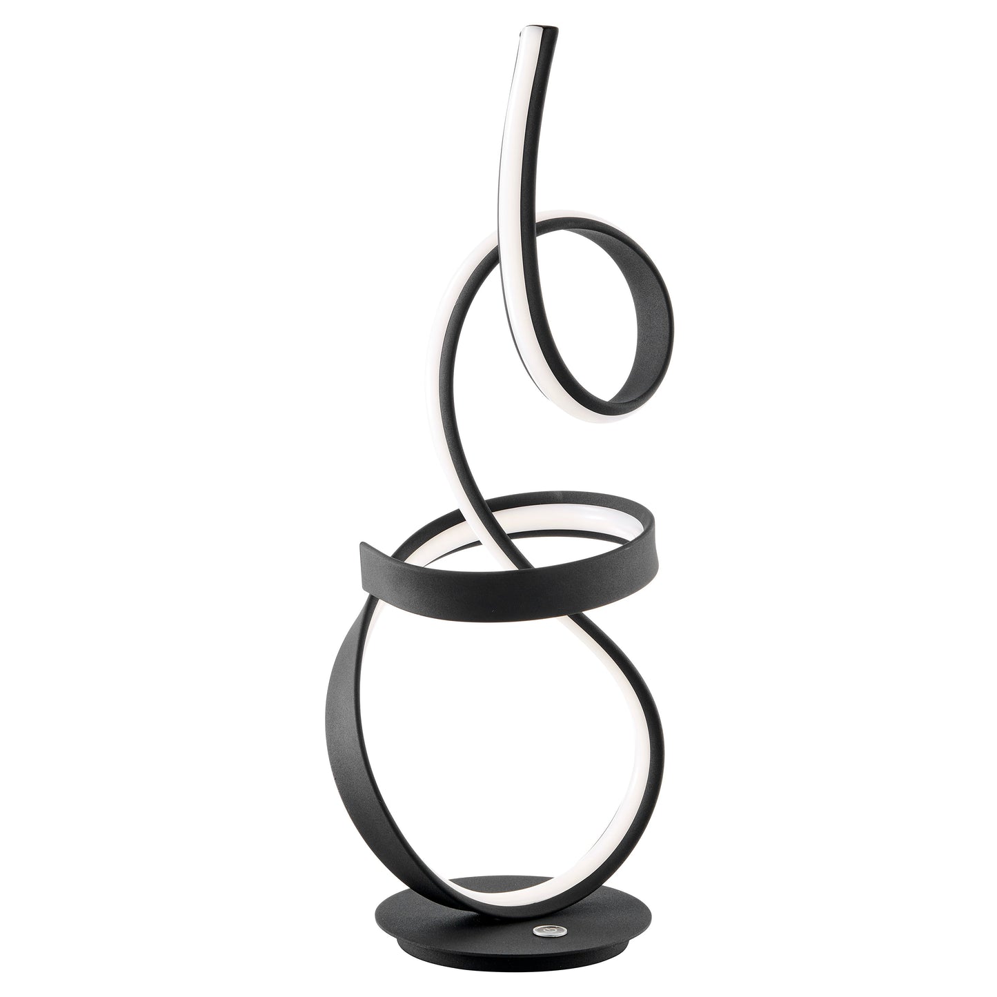 Amsterdam LED with Touch Dimmer Table Lamp // Black - Disselt Designs