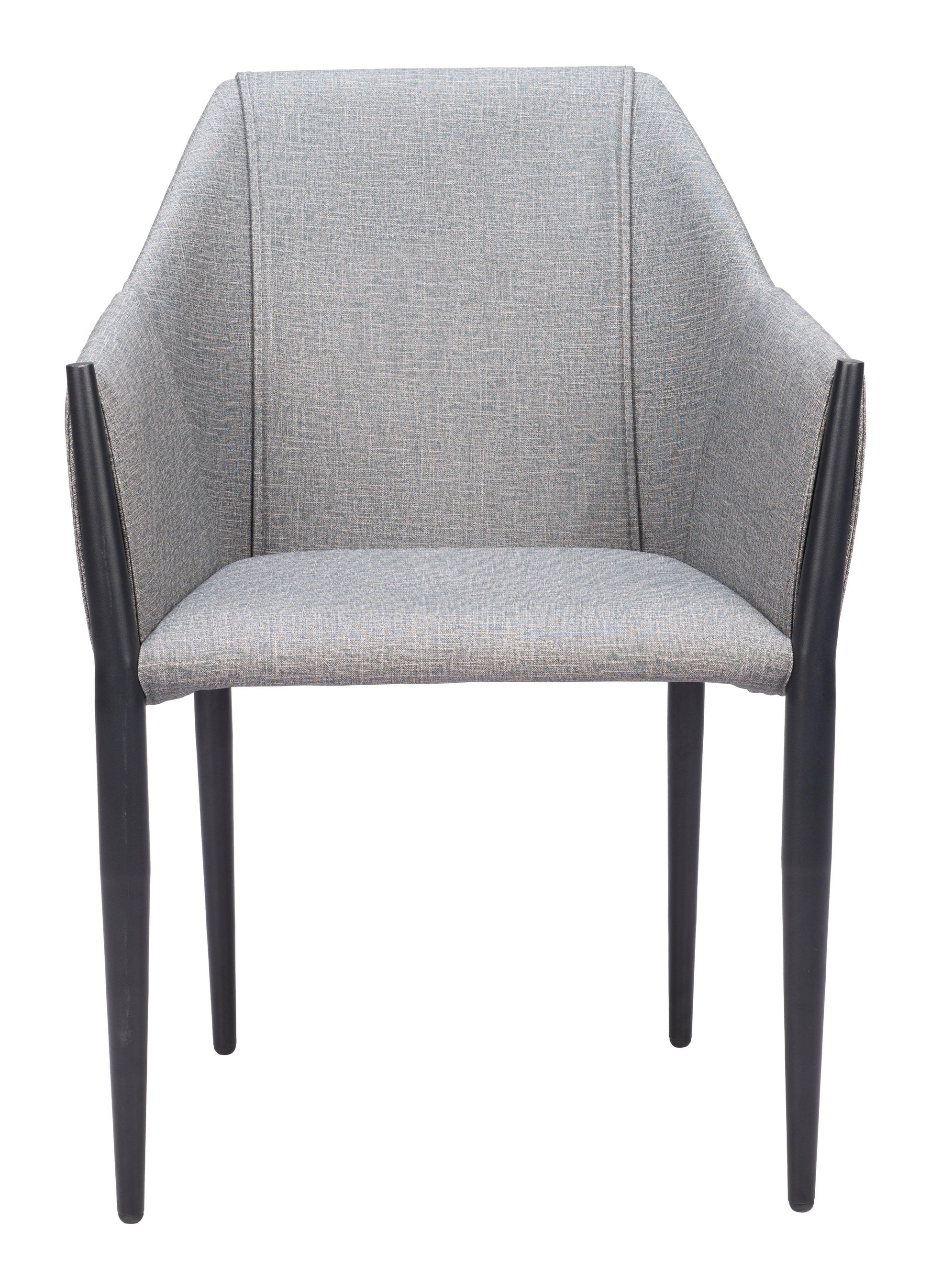 Andover Dining Chair (Set of 2) Slate Gray - Disselt Designs