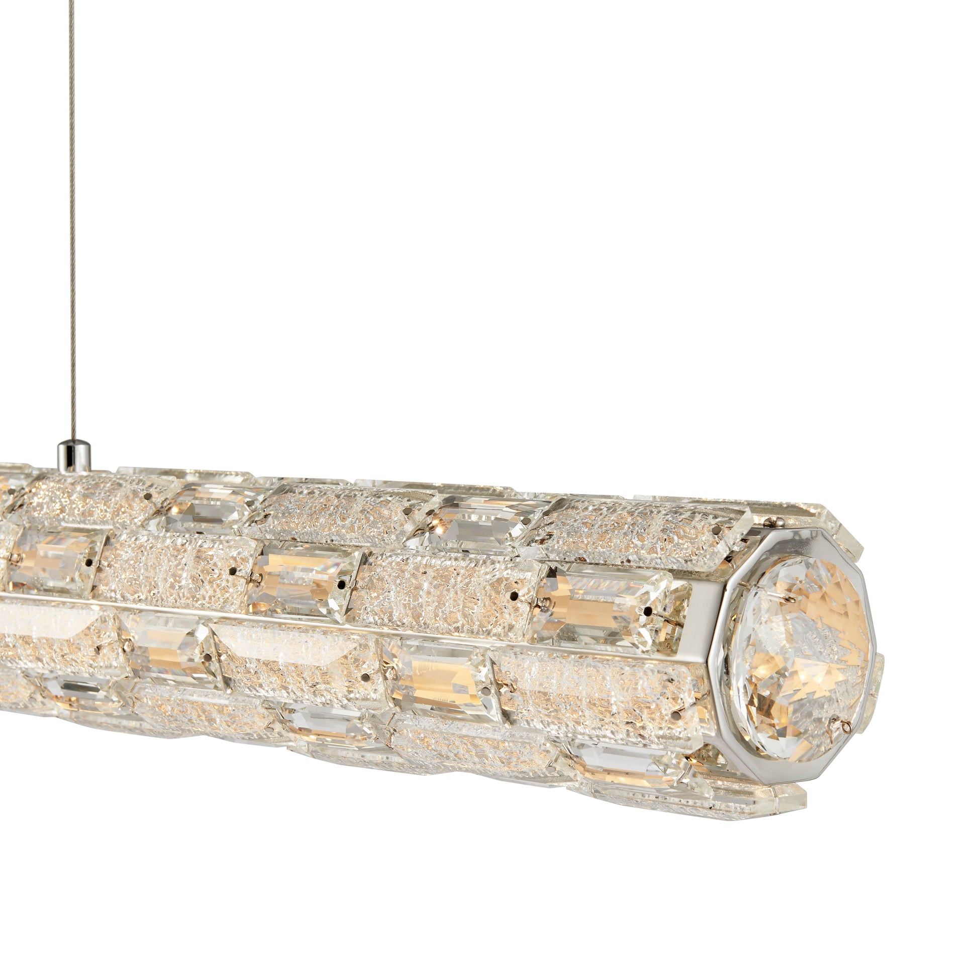 Rustica Crystal Chandelier // Chrome - Disselt Designs