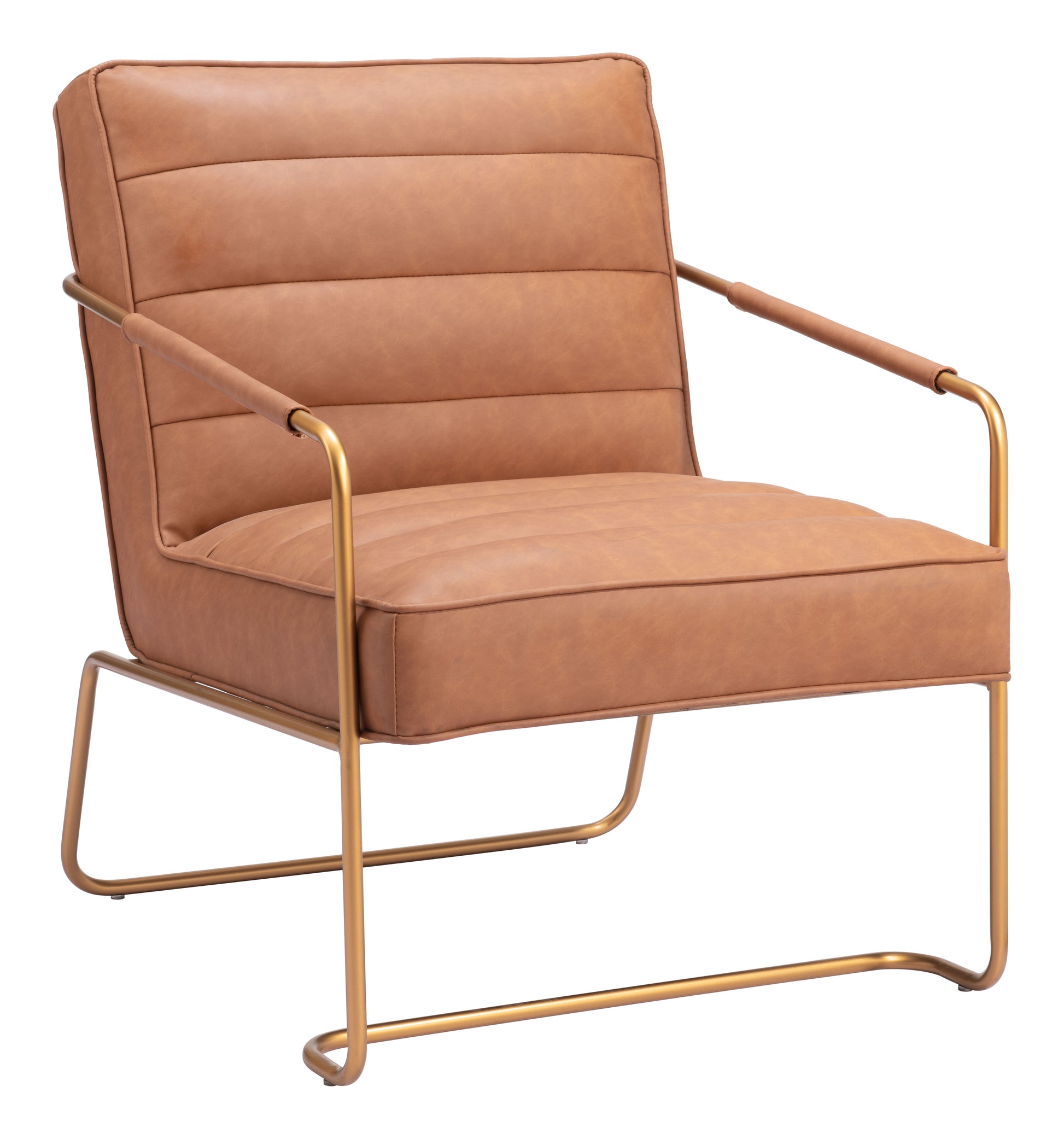 Dallas Accent Chair Vintage Brown - Disselt Designs