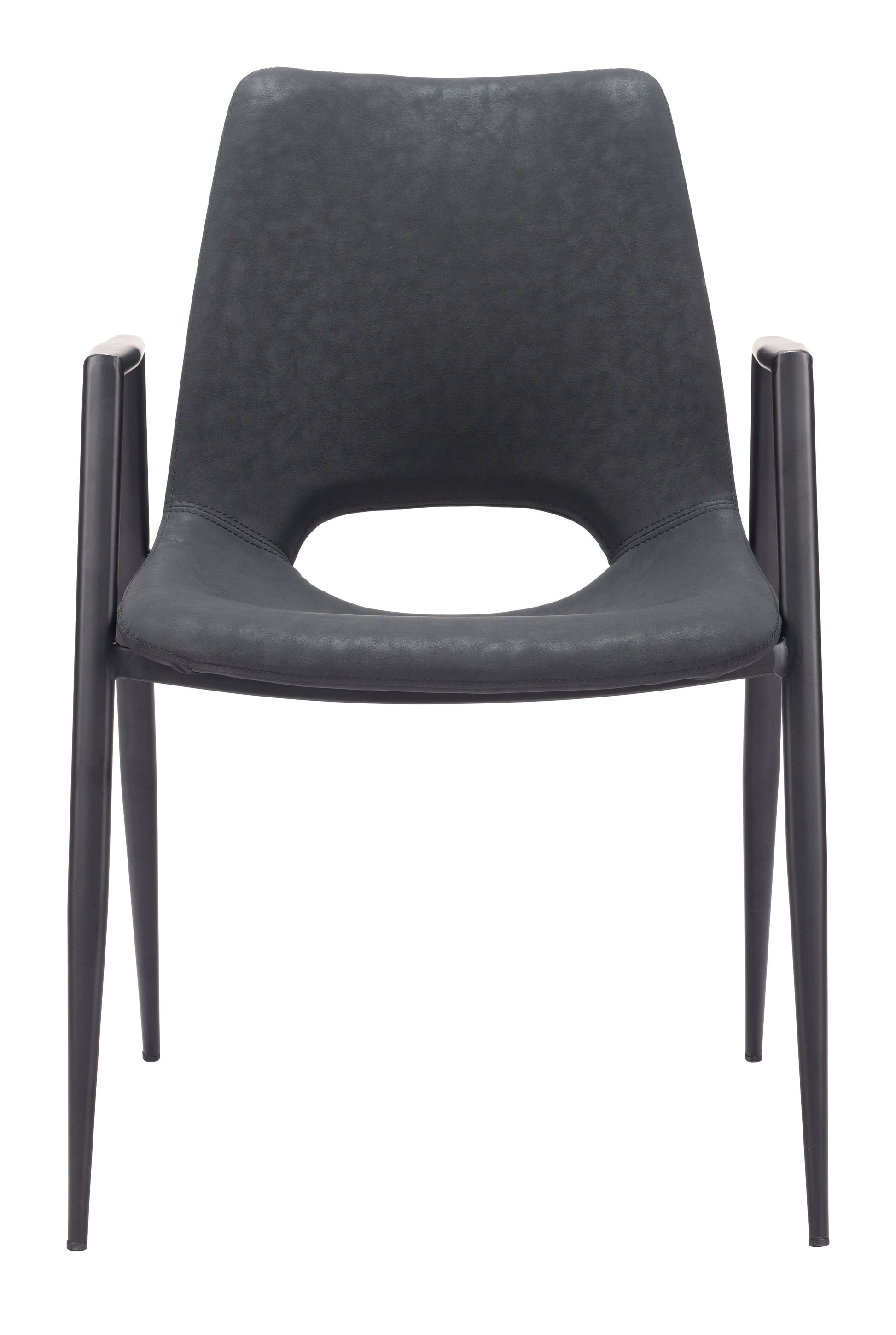 Desi Dining Chair (Set of 2) Black - Disselt Designs