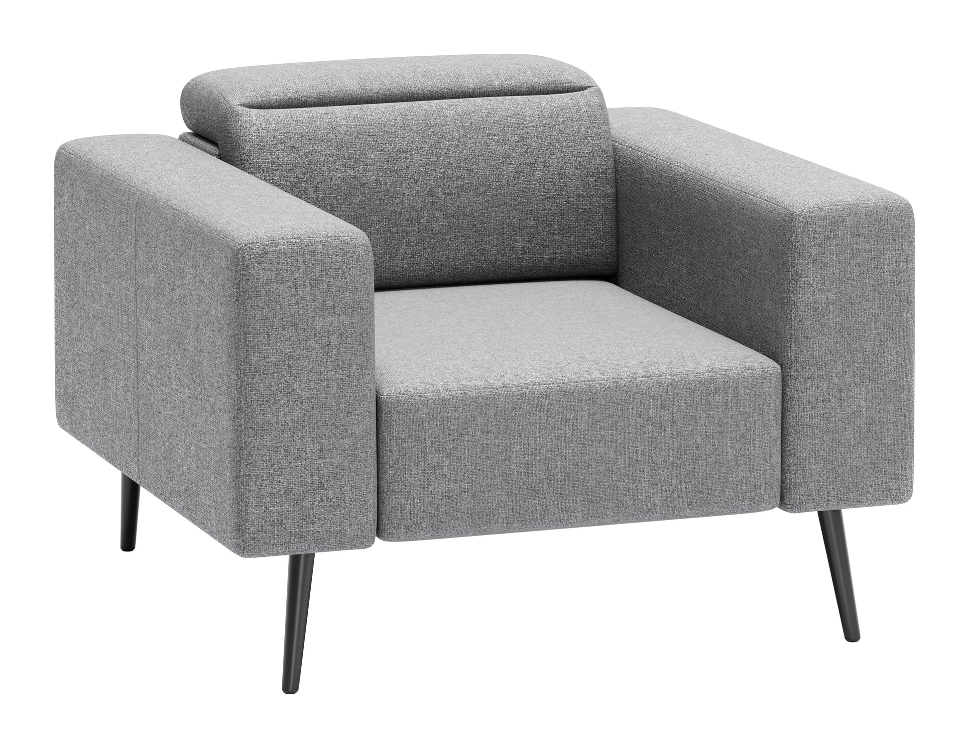 Milan Armchair Dark Gray - Disselt Designs
