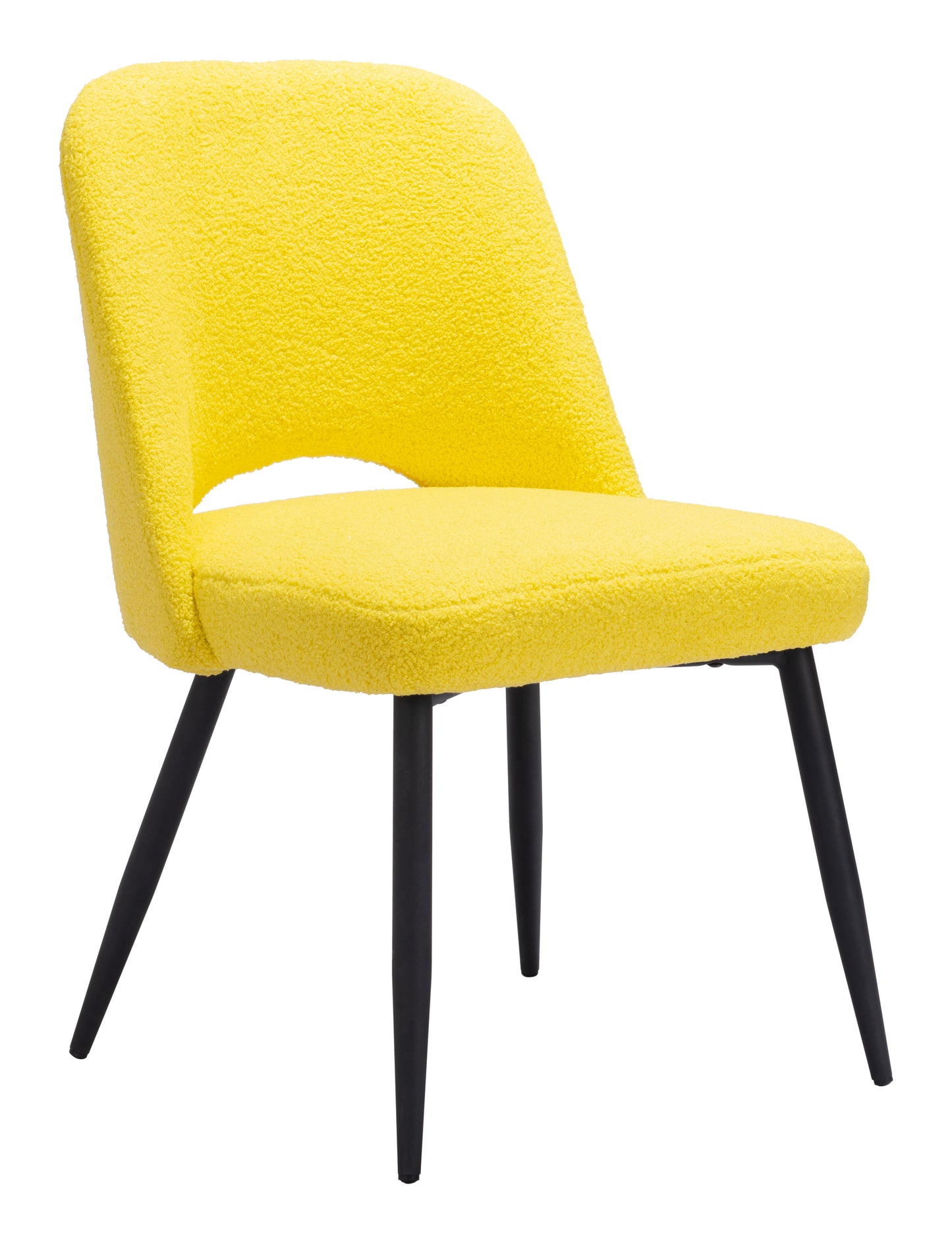Teddy Dining Chair (Set of 2) Yellow - Disselt Designs