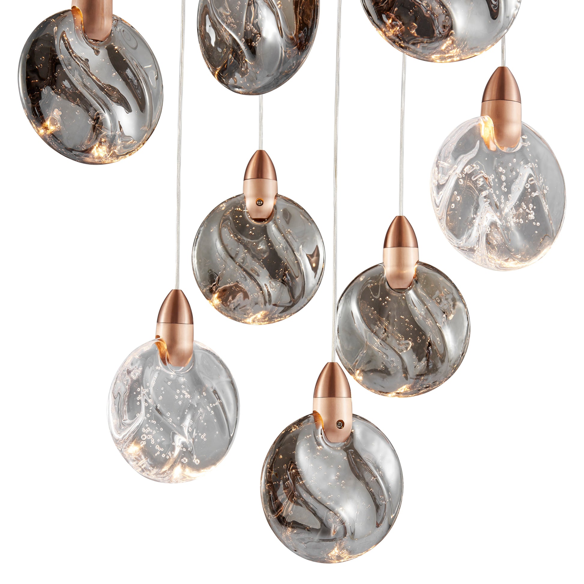 Lustre Square Chandelier // Bronze - Disselt Designs