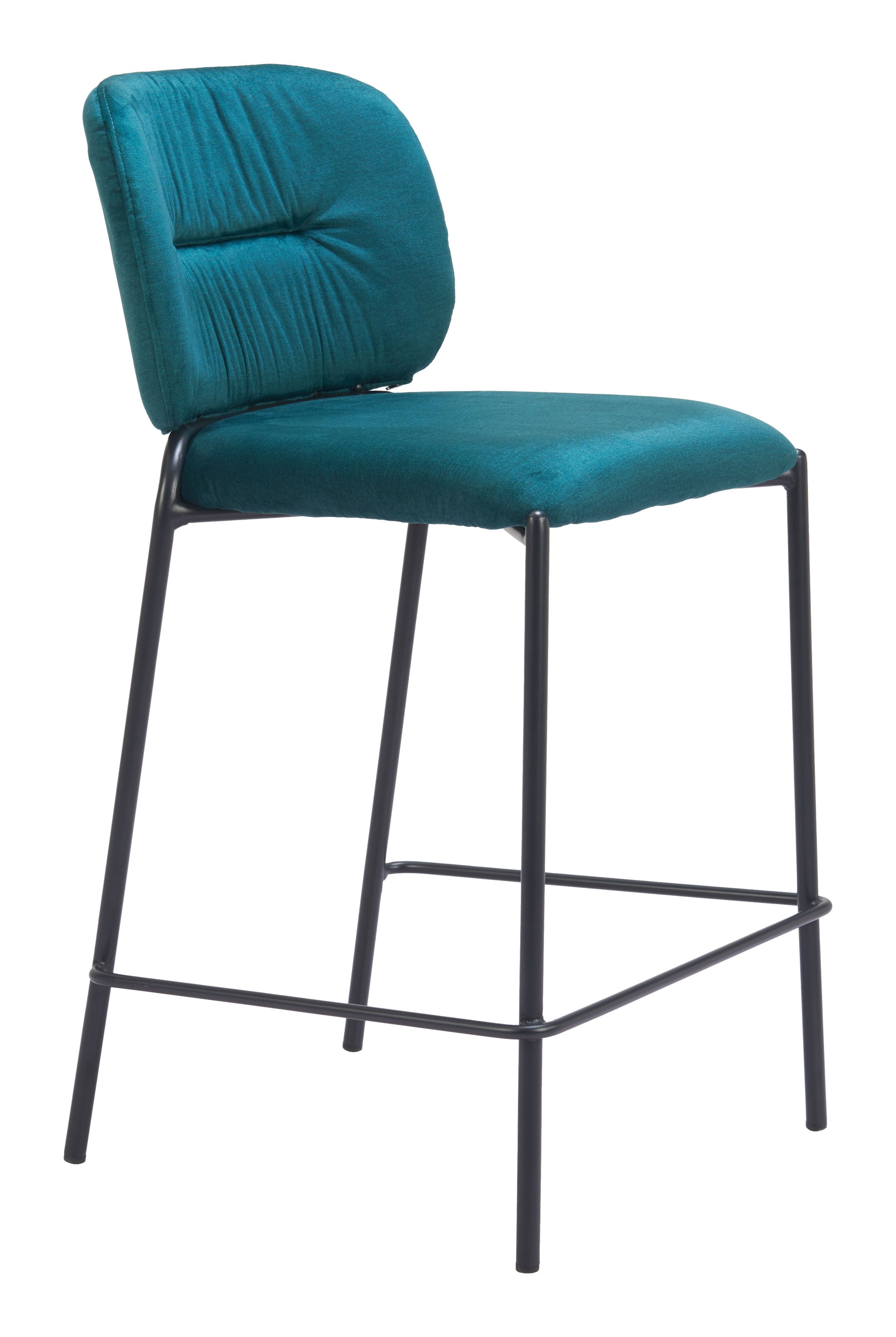 Plat Counter Stool (Set of 2) Green - Disselt Designs