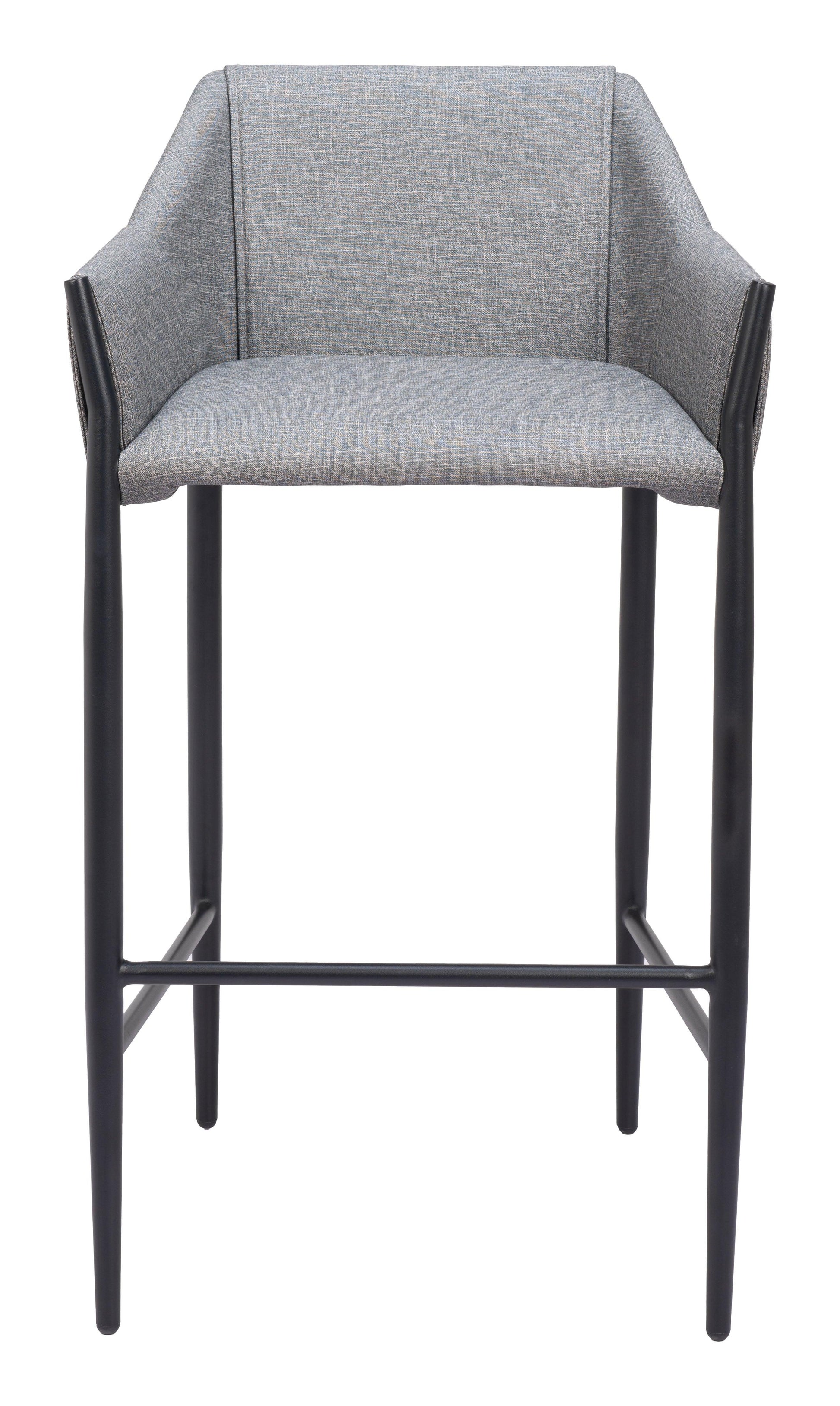 Andover Barstool Slate Gray - Disselt Designs