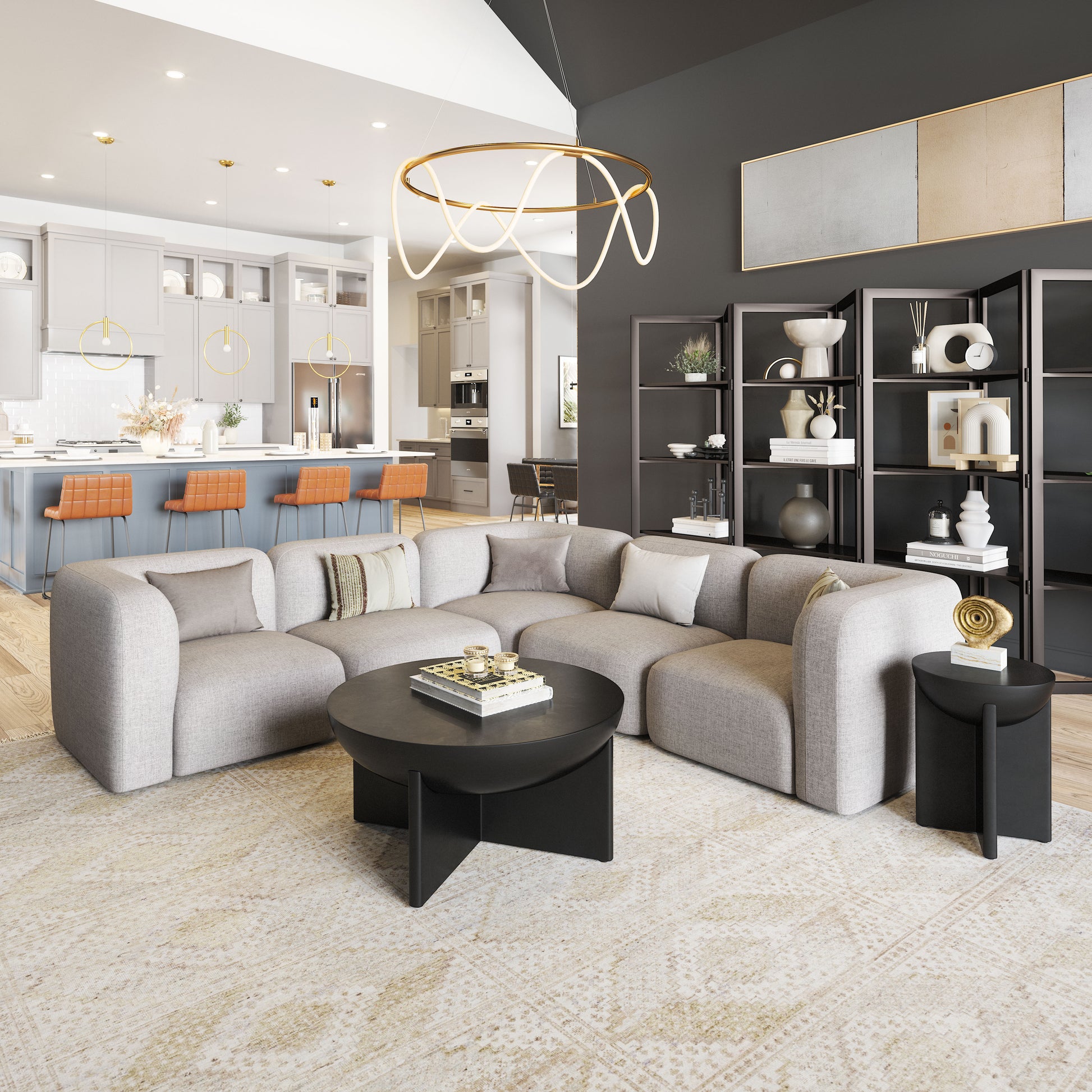 Tume Coffee Table Black - Disselt Designs