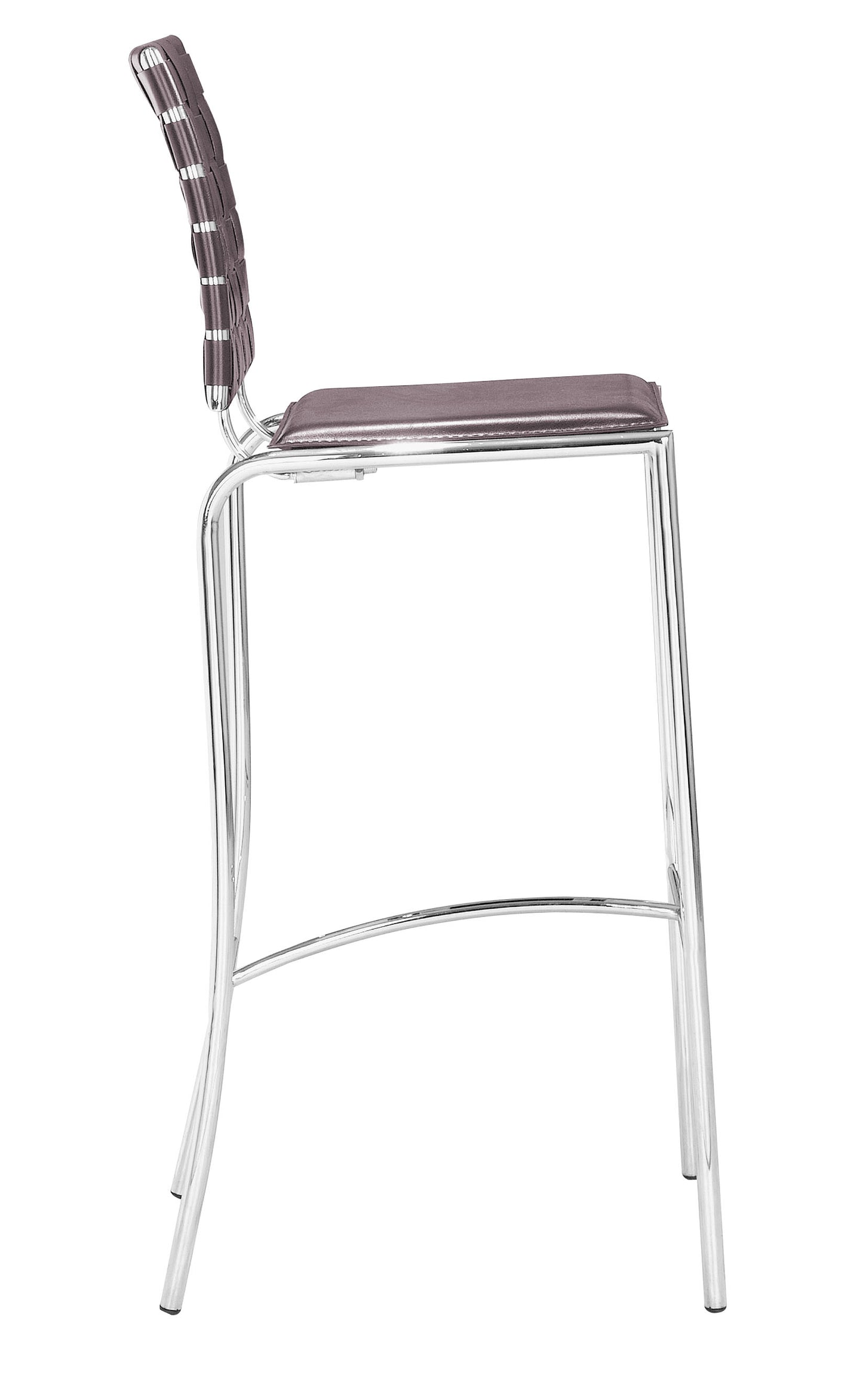 Criss Cross Barstool (Set of 2) Espresso - Disselt Designs