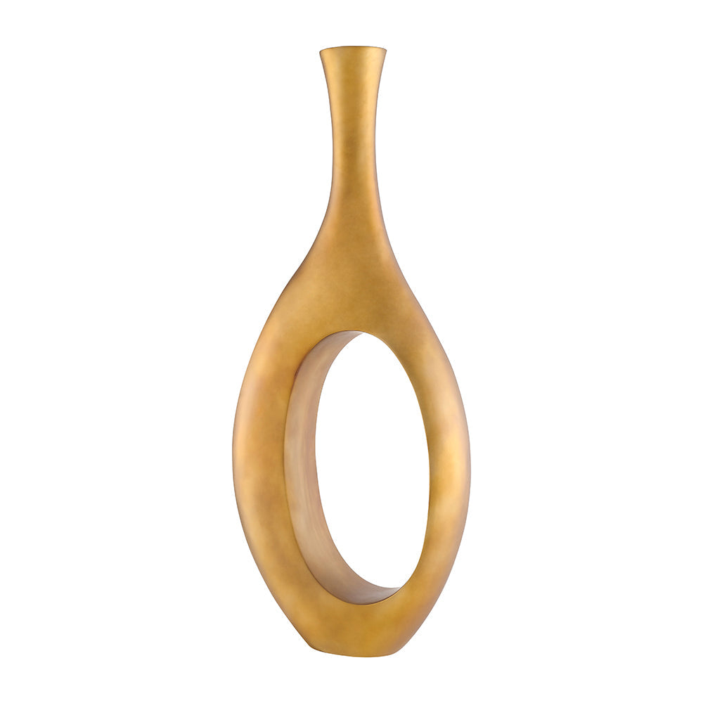 Trombone Vase Small // Matte Bronze - Disselt Designs
