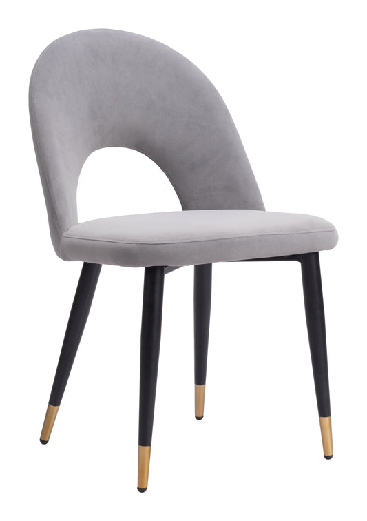 Menlo Dining Chair (Set of 2) Gray - Disselt Designs