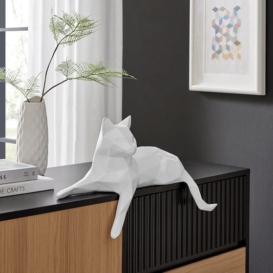 Indie The Little Cat // White - Disselt Designs
