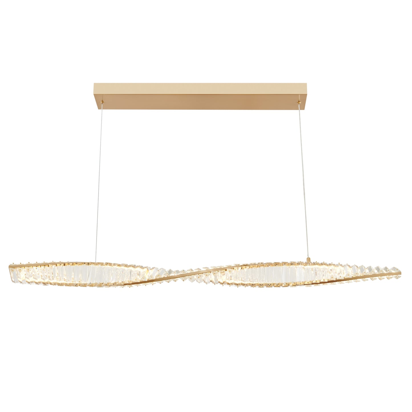 Towson Chandelier // Brushed Gold - Disselt Designs