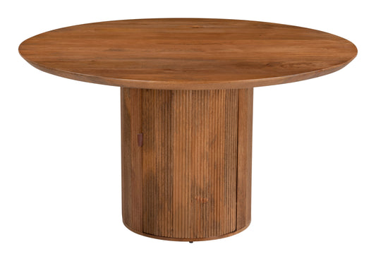 Izola Dining Table Brown - Disselt Designs