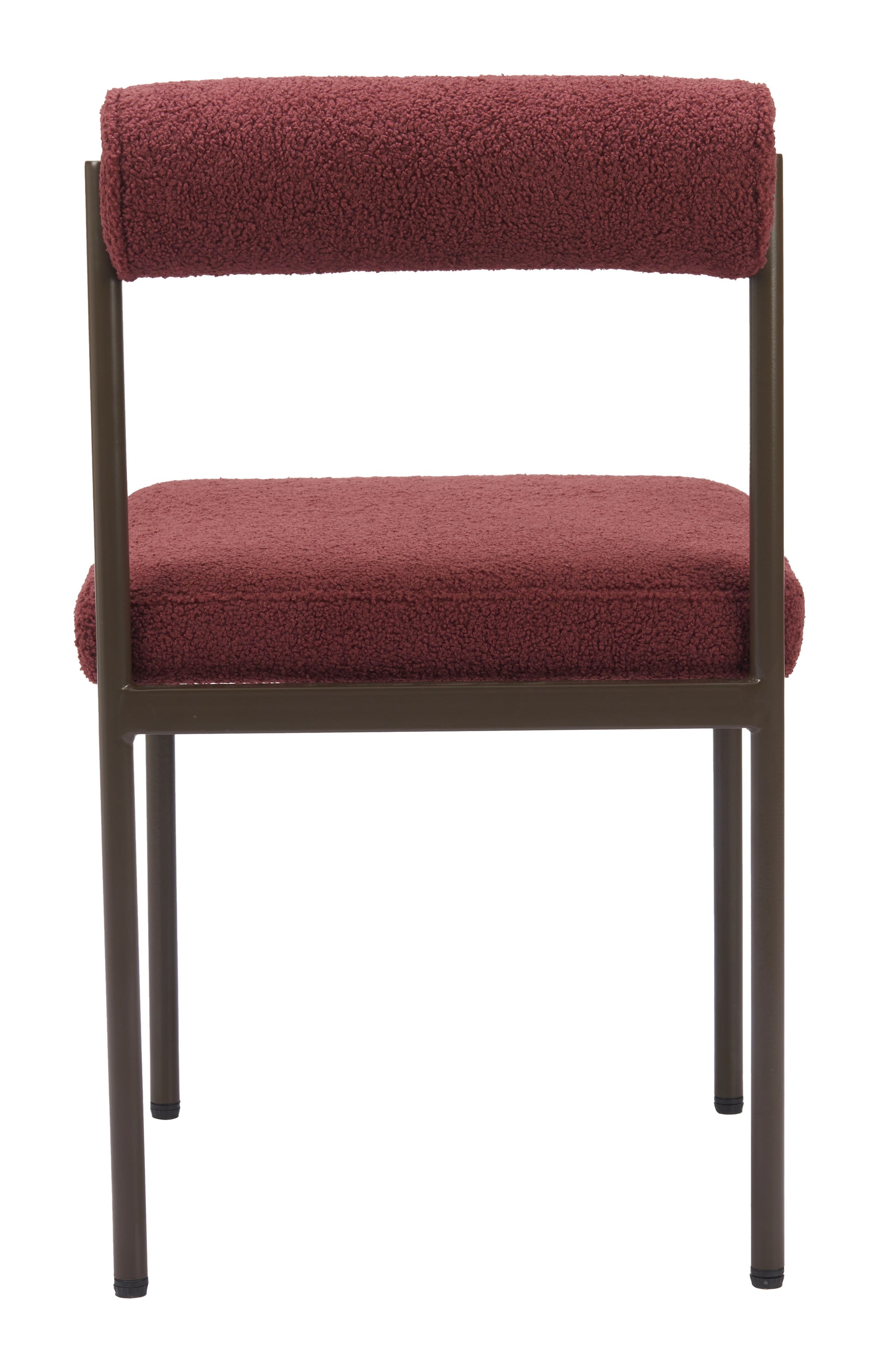 Livorno Dining Chair Red & Bronze - Disselt Designs
