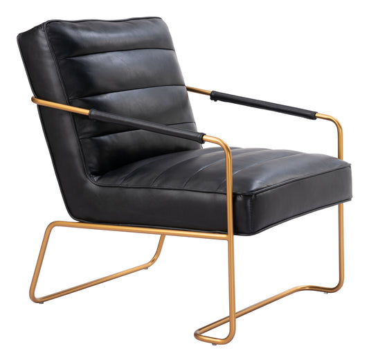 Dallas Accent Chair Vintage Black - Disselt Designs