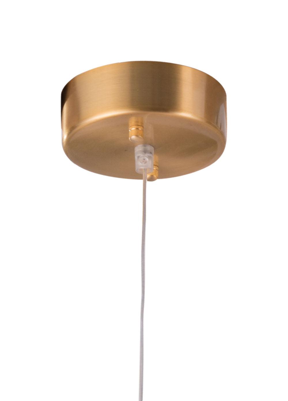 Adeo Ceiling Lamp Brass - Disselt Designs
