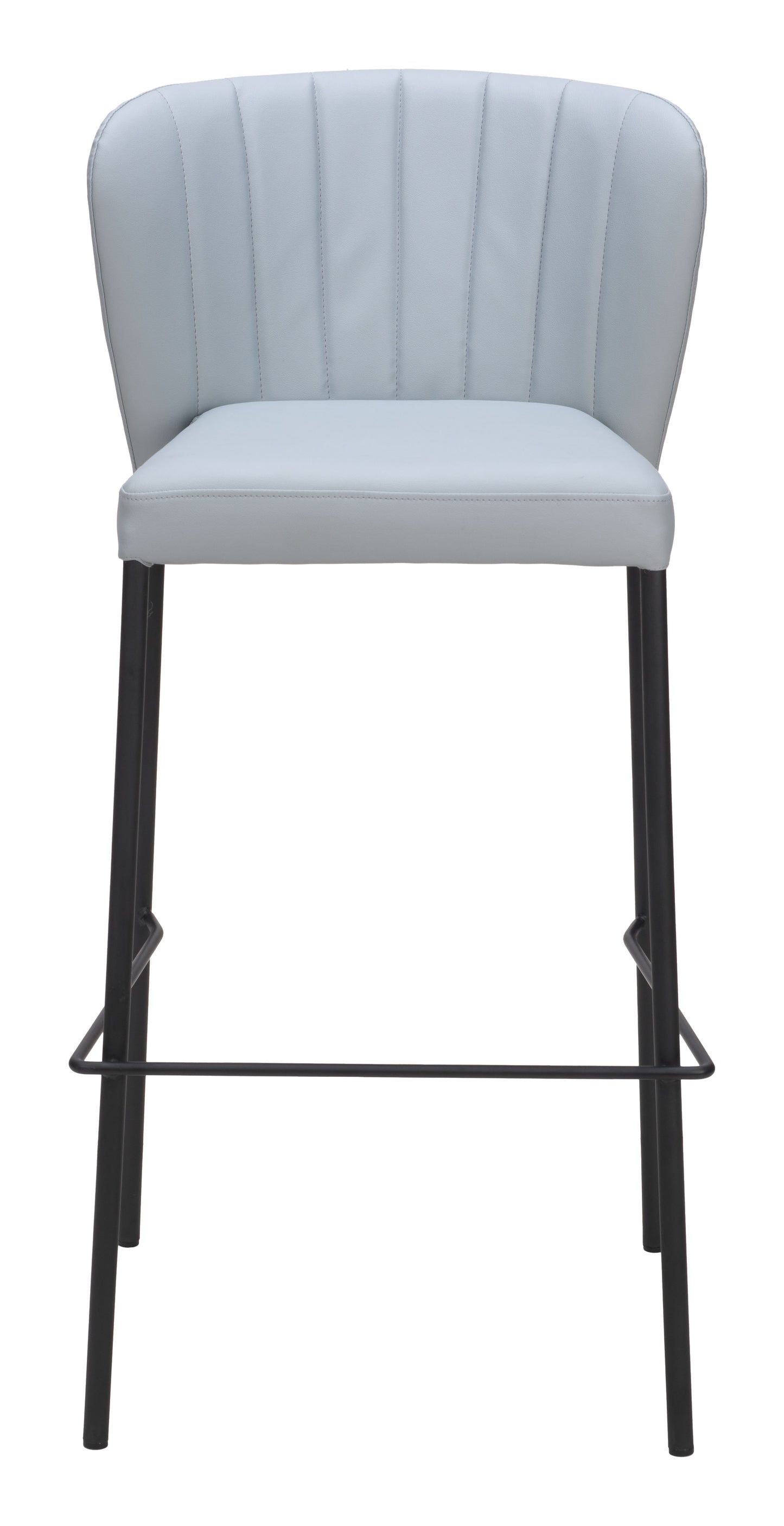 Linz Barstool (Set of 2) Gray - Disselt Designs