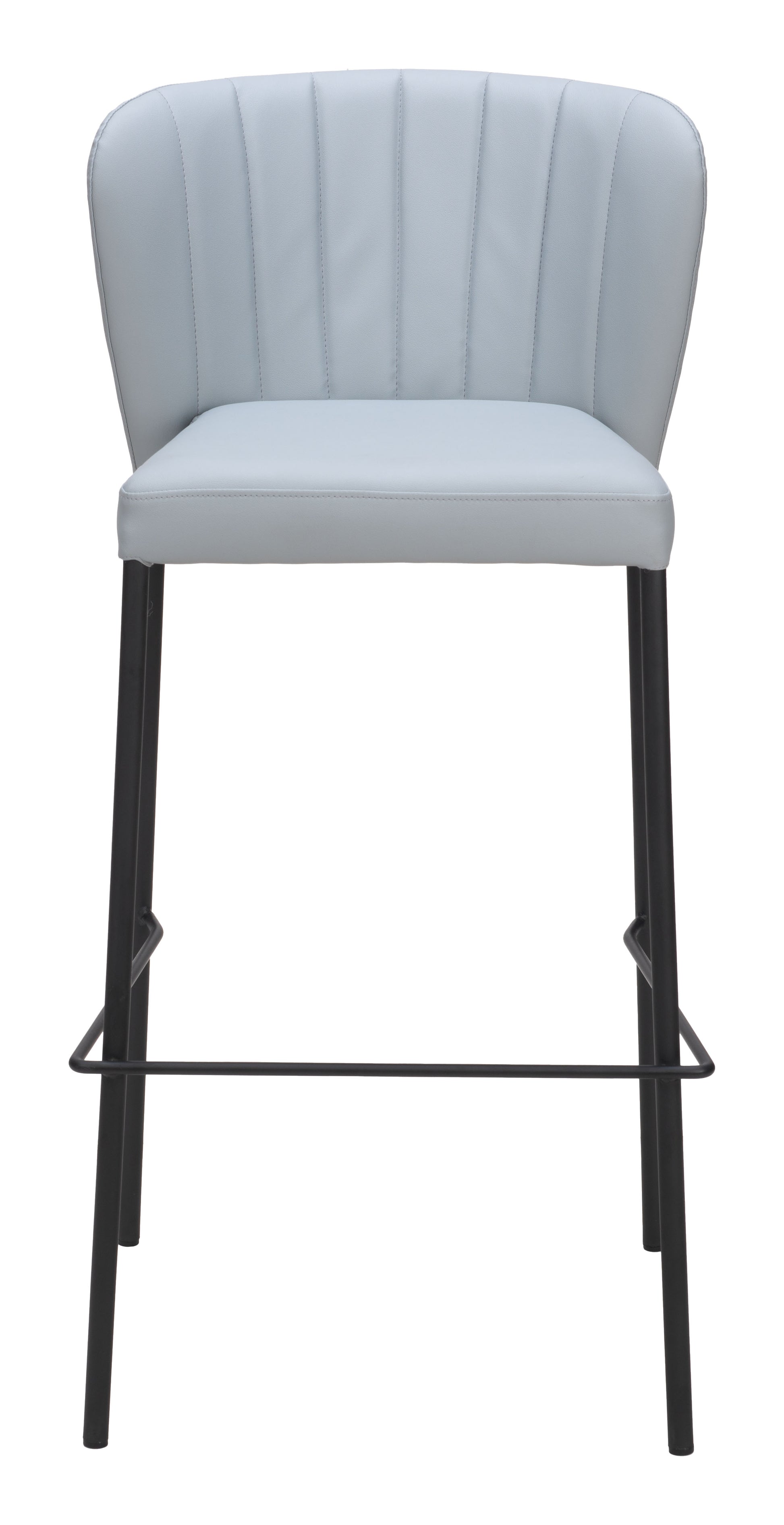 Linz Barstool (Set of 2) Gray - Disselt Designs