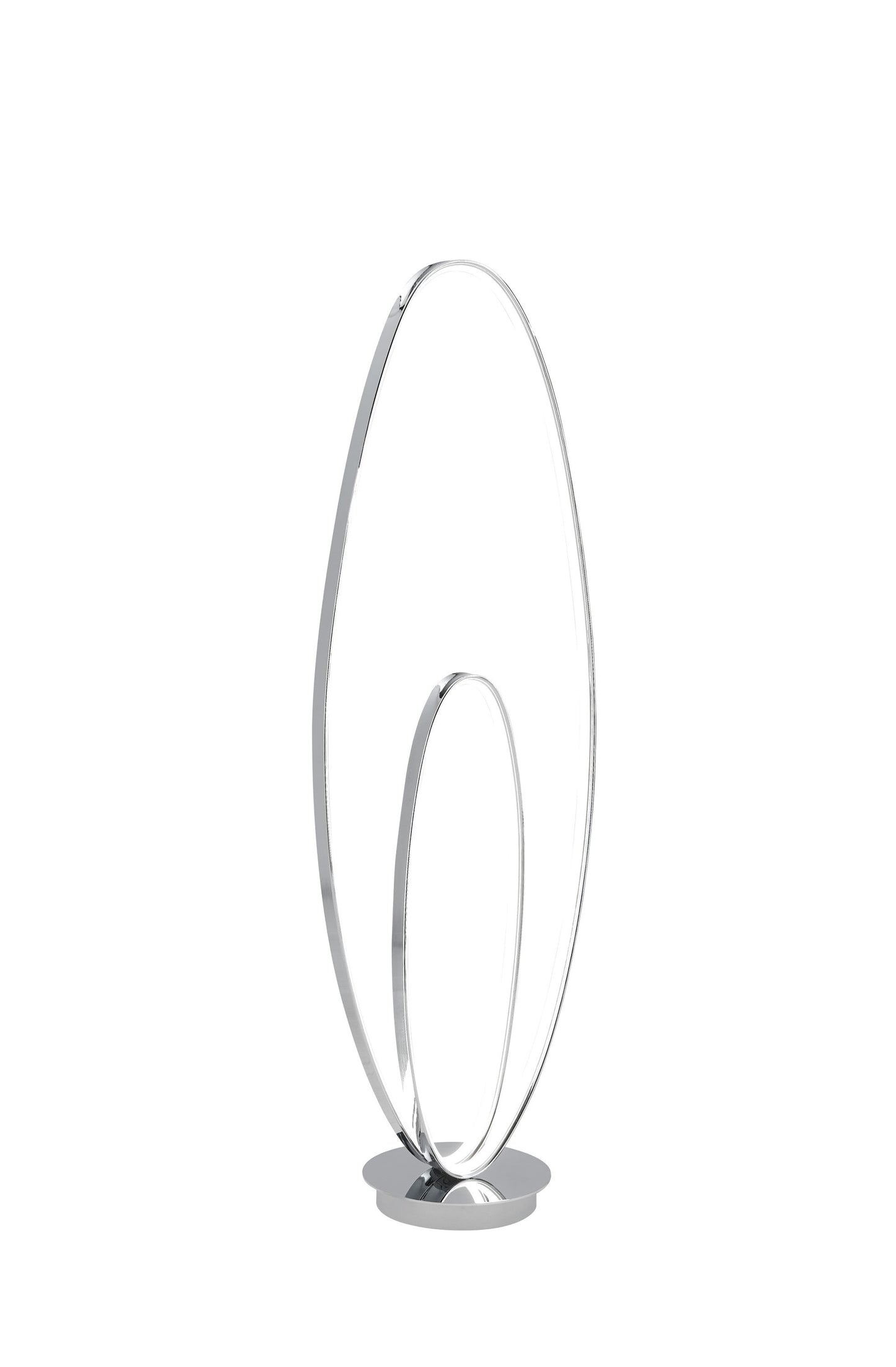 Milan Chrome LED 65" Floor Lamp // Dimmable - Disselt Designs