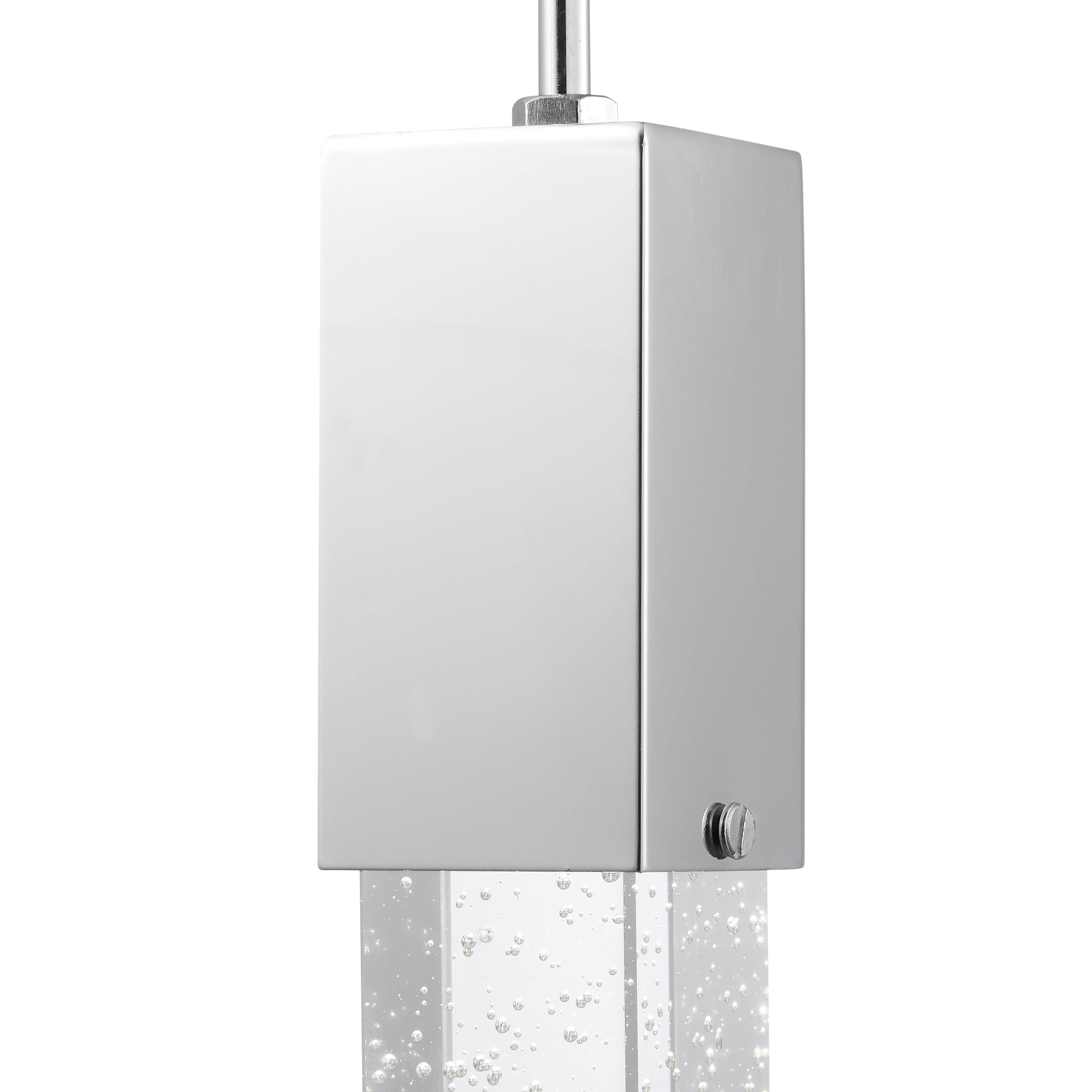 Rectangular Crystal Pendant // 1 Light - Disselt Designs