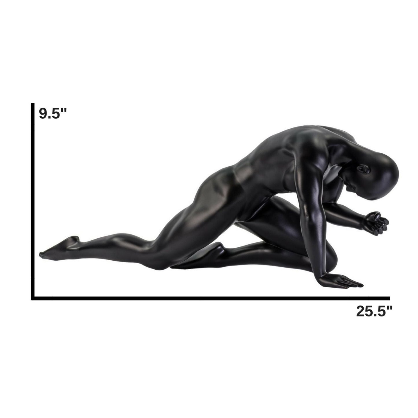 Paul Sculpture // Matte Black - Disselt Designs