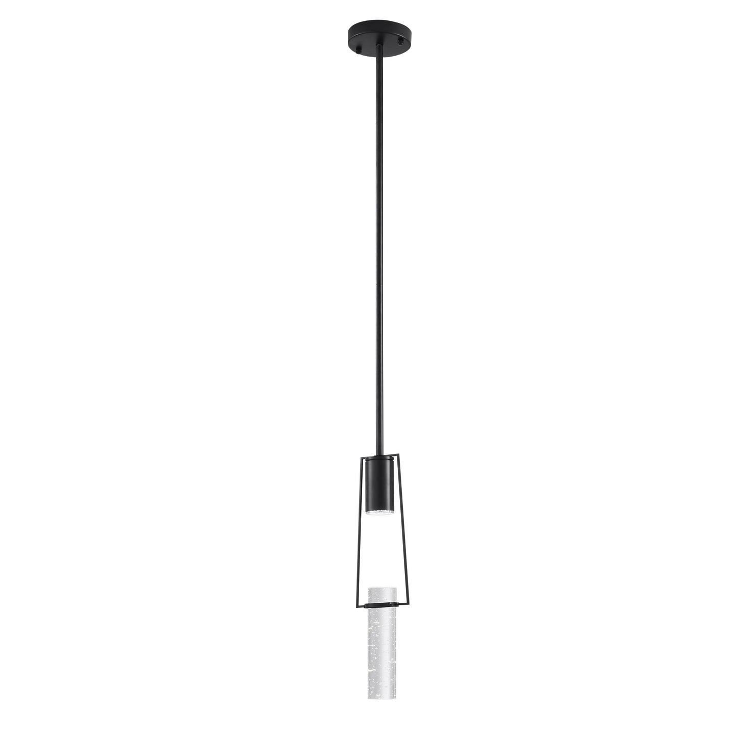 Harmony Single Pendant // Matte Black - Disselt Designs