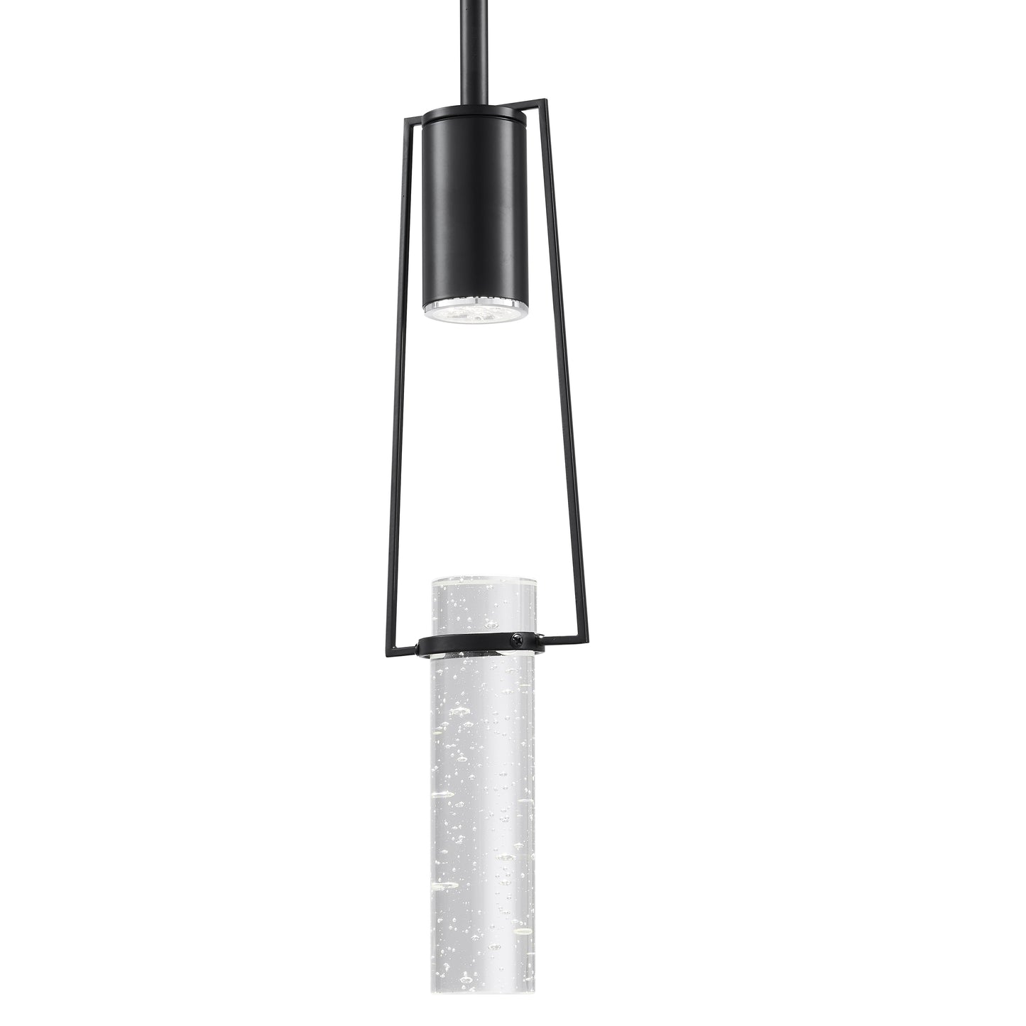 Harmony Single Pendant // Matte Black - Disselt Designs