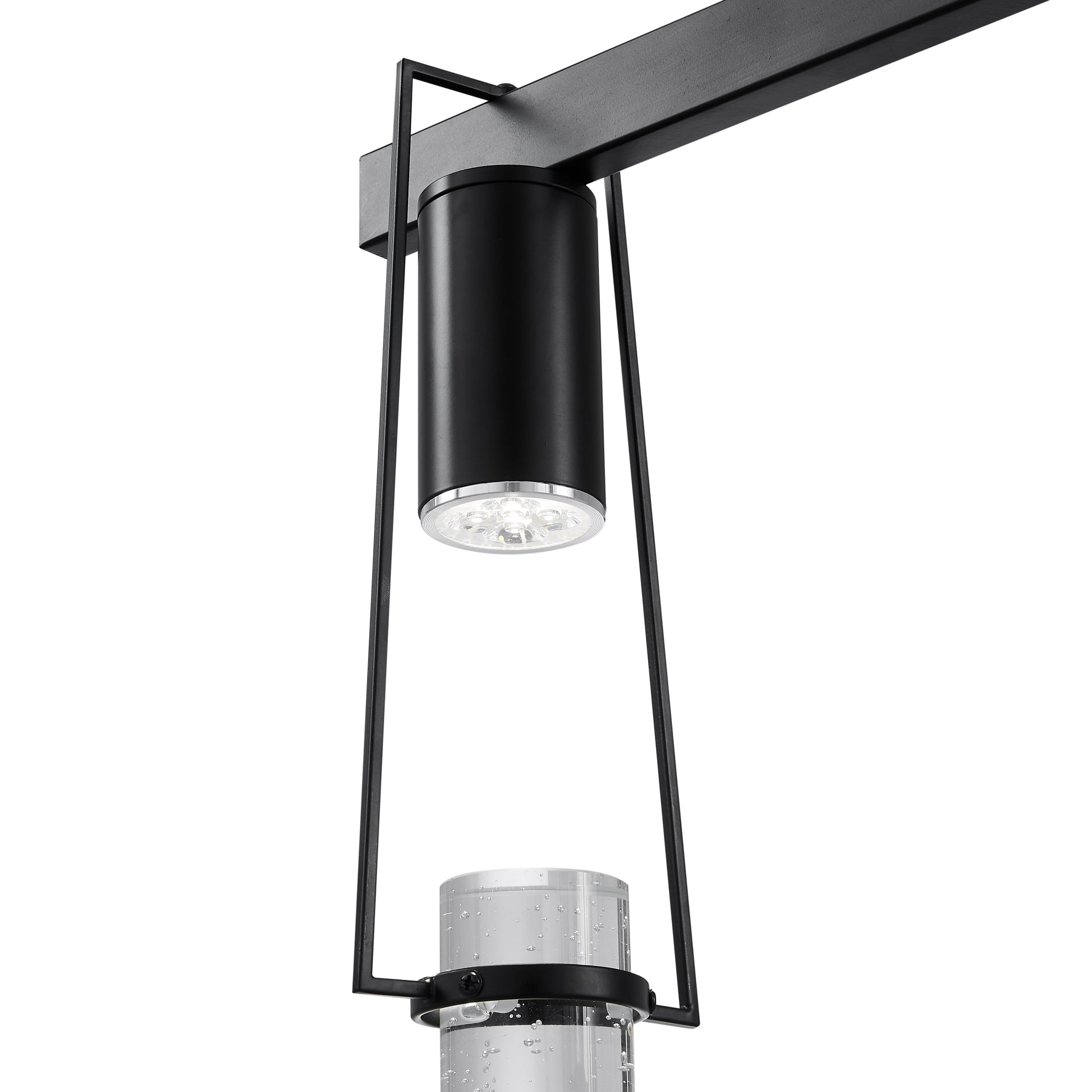 Harmony 5 Light Chandelier // Matte Black - Disselt Designs