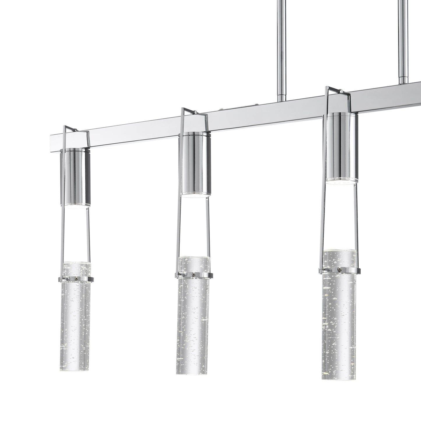 Harmony 5 Light Chandelier // Chrome - Disselt Designs
