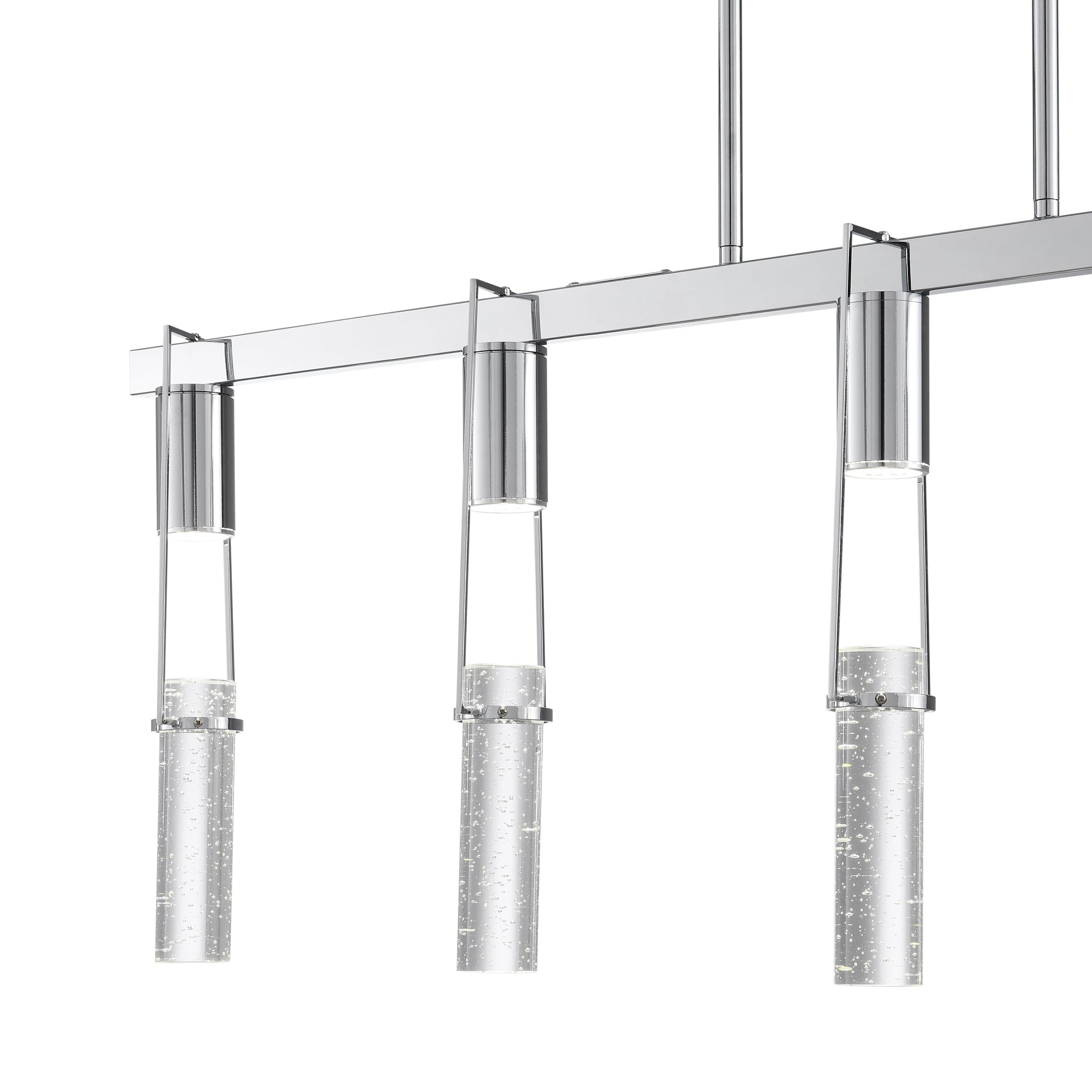 Harmony 5 Light Chandelier // Chrome - Disselt Designs