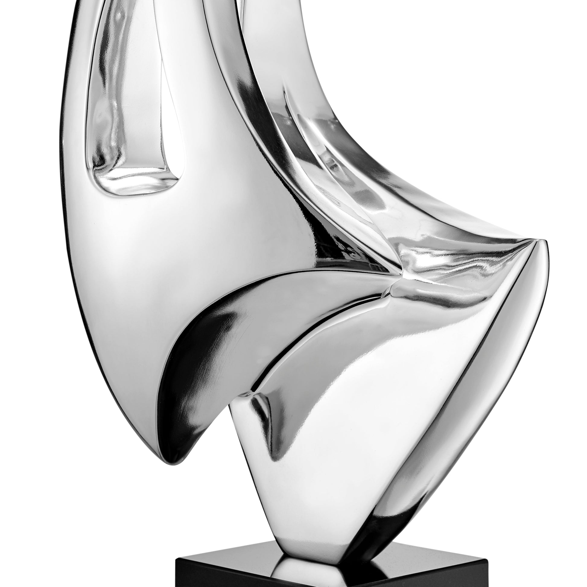 Sail Table Top Small Sculpture // Chrome - Disselt Designs