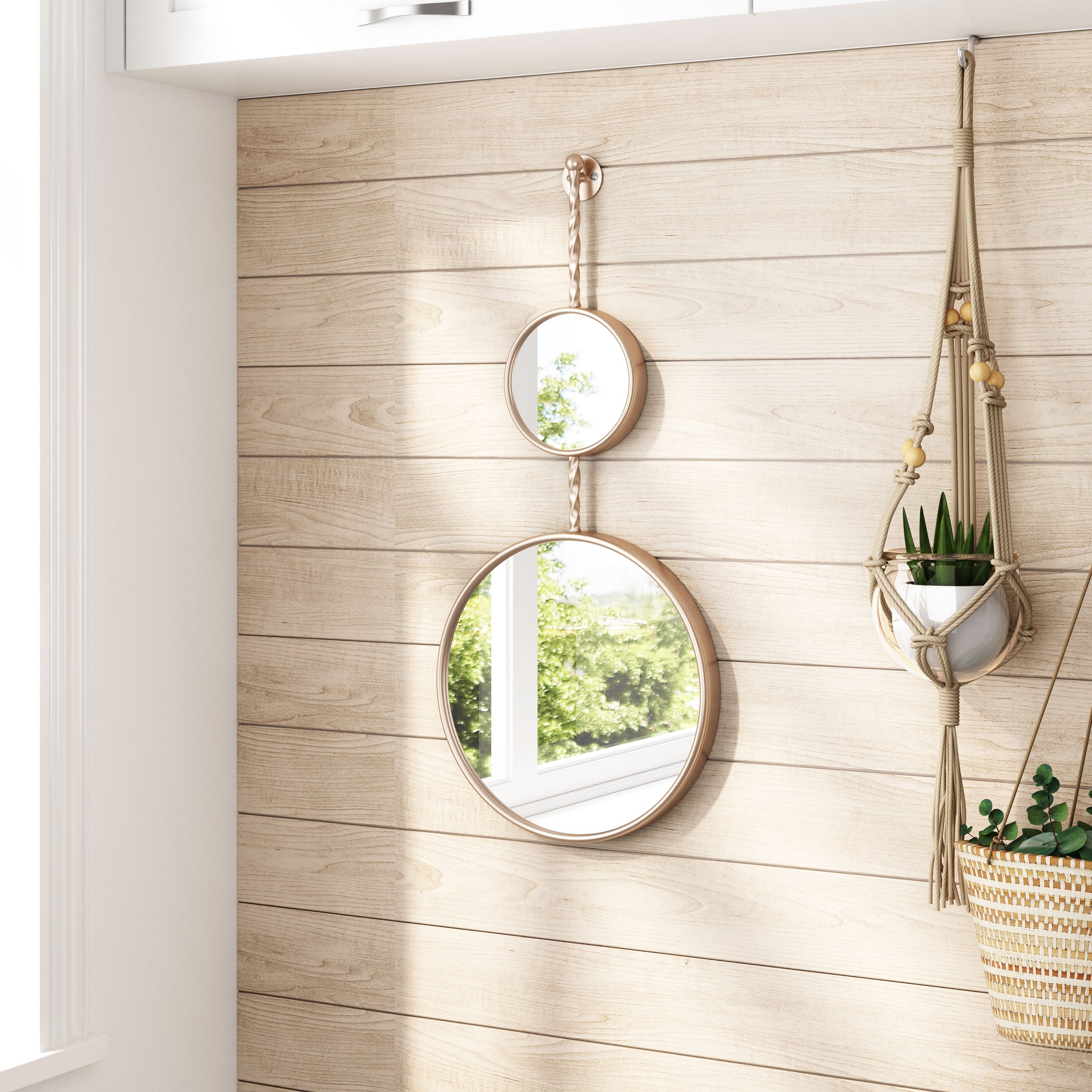 Mott Mirror Bronze - Disselt Designs
