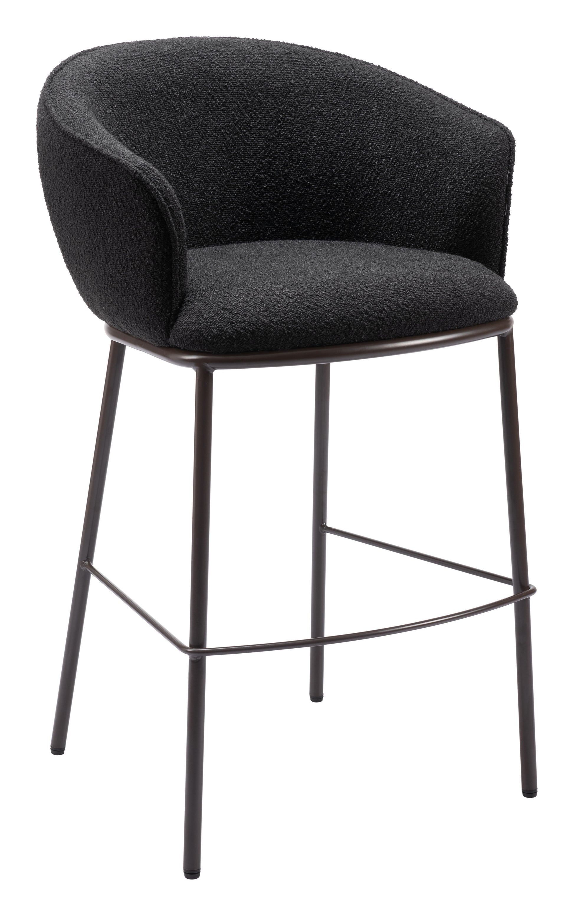 Essen Barstool Black & Bronze - Disselt Designs