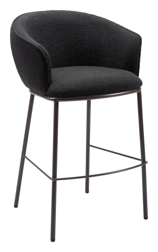 Essen Barstool Black & Bronze - Disselt Designs
