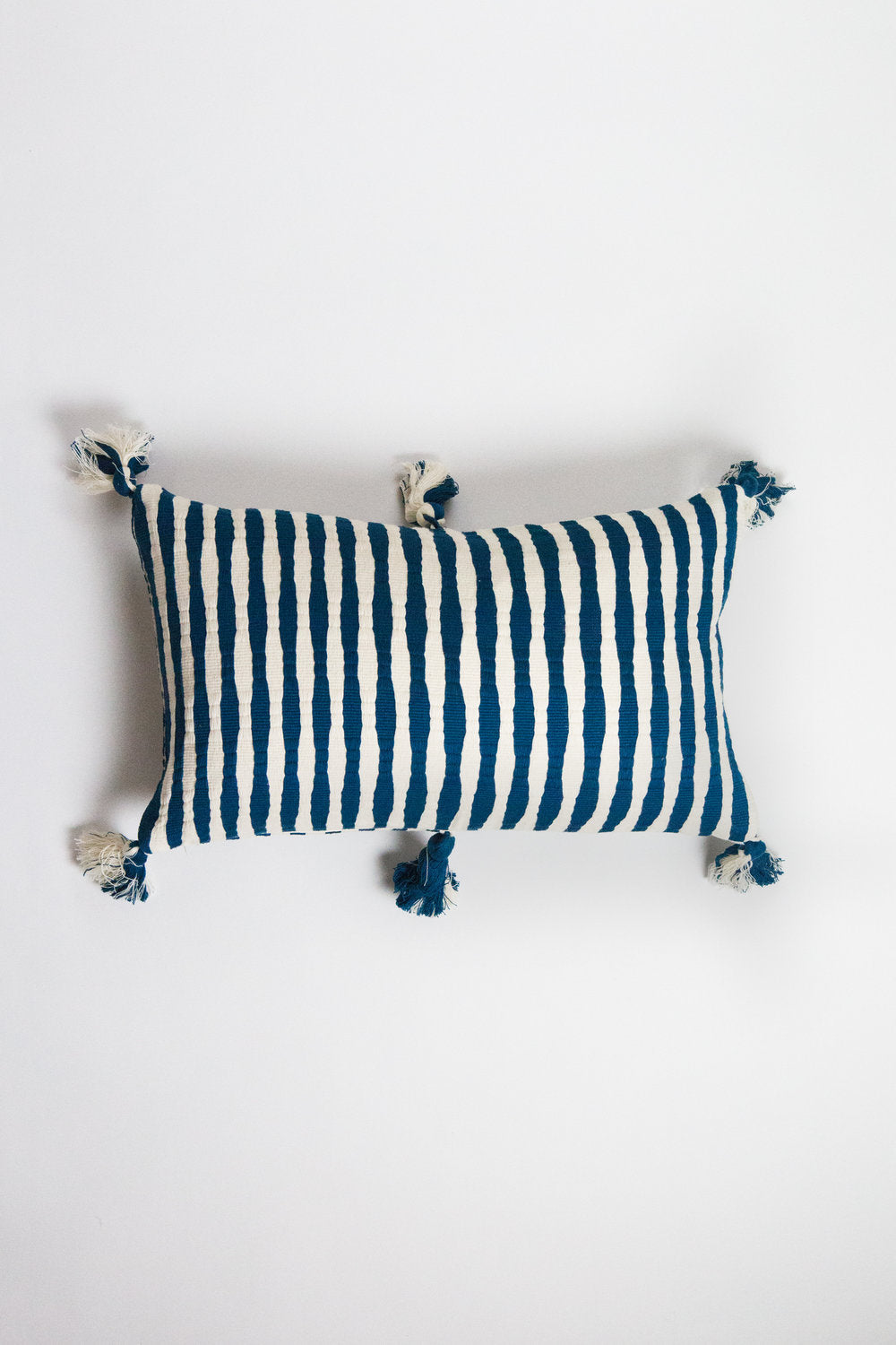 Antigua Pillow - Dark Teal Blue