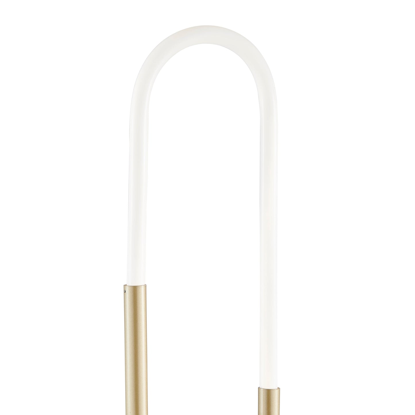 LED Single Clip Table Lamp // Sandy Gold - Disselt Designs