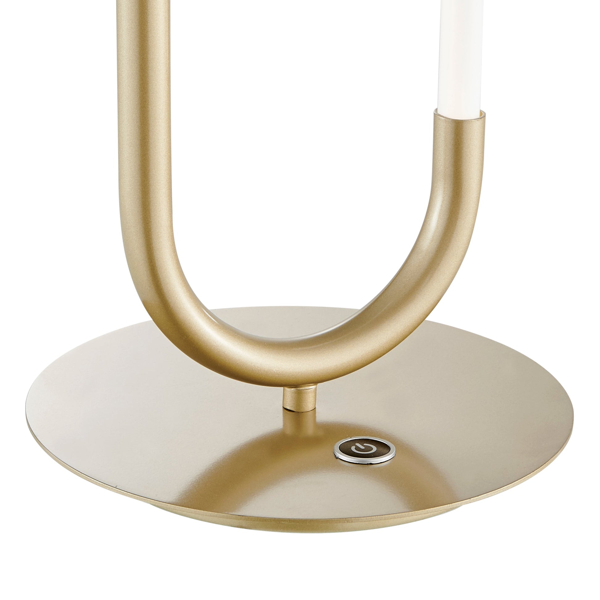 LED Single Clip Table Lamp // Sandy Gold - Disselt Designs