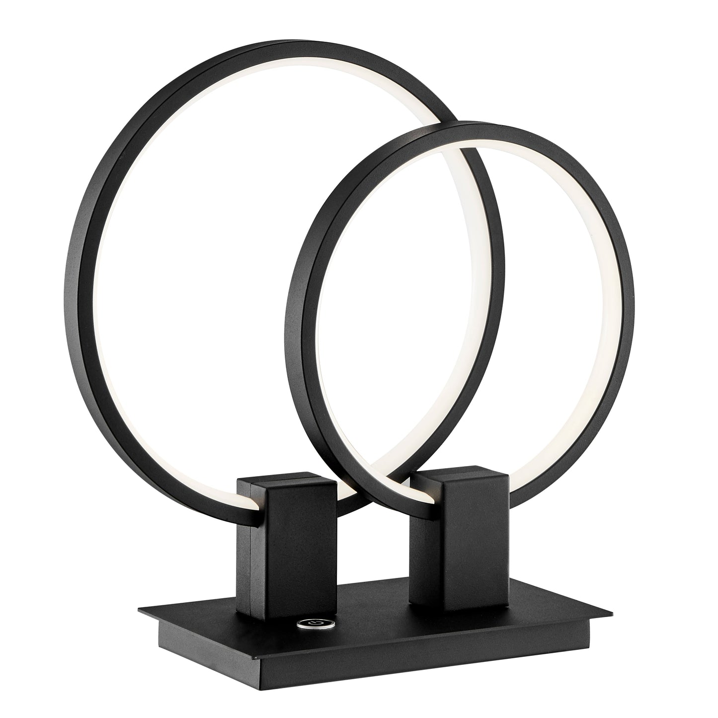 Hong Kong LED Short Table Lamp // Matte Black - Disselt Designs