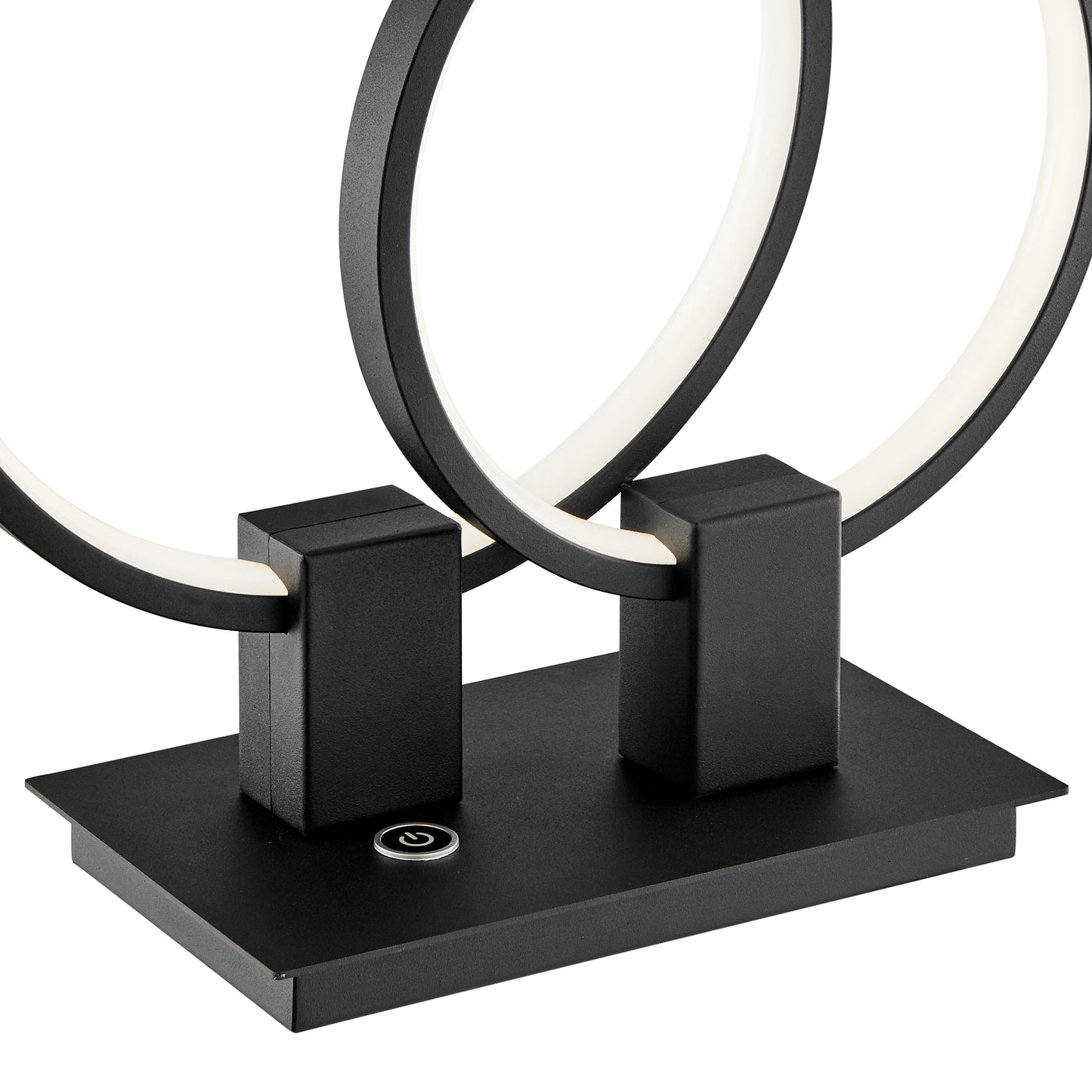 Hong Kong LED Short Table Lamp // Matte Black - Disselt Designs