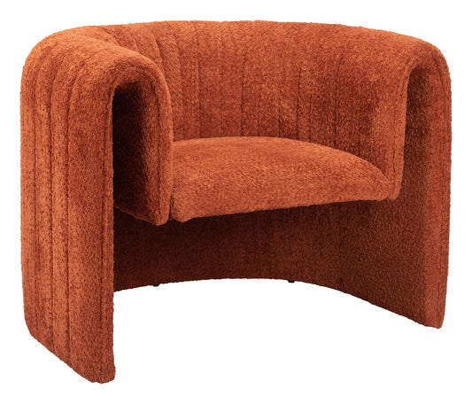 Viana Accent Chair Burnt Orange - Disselt Designs