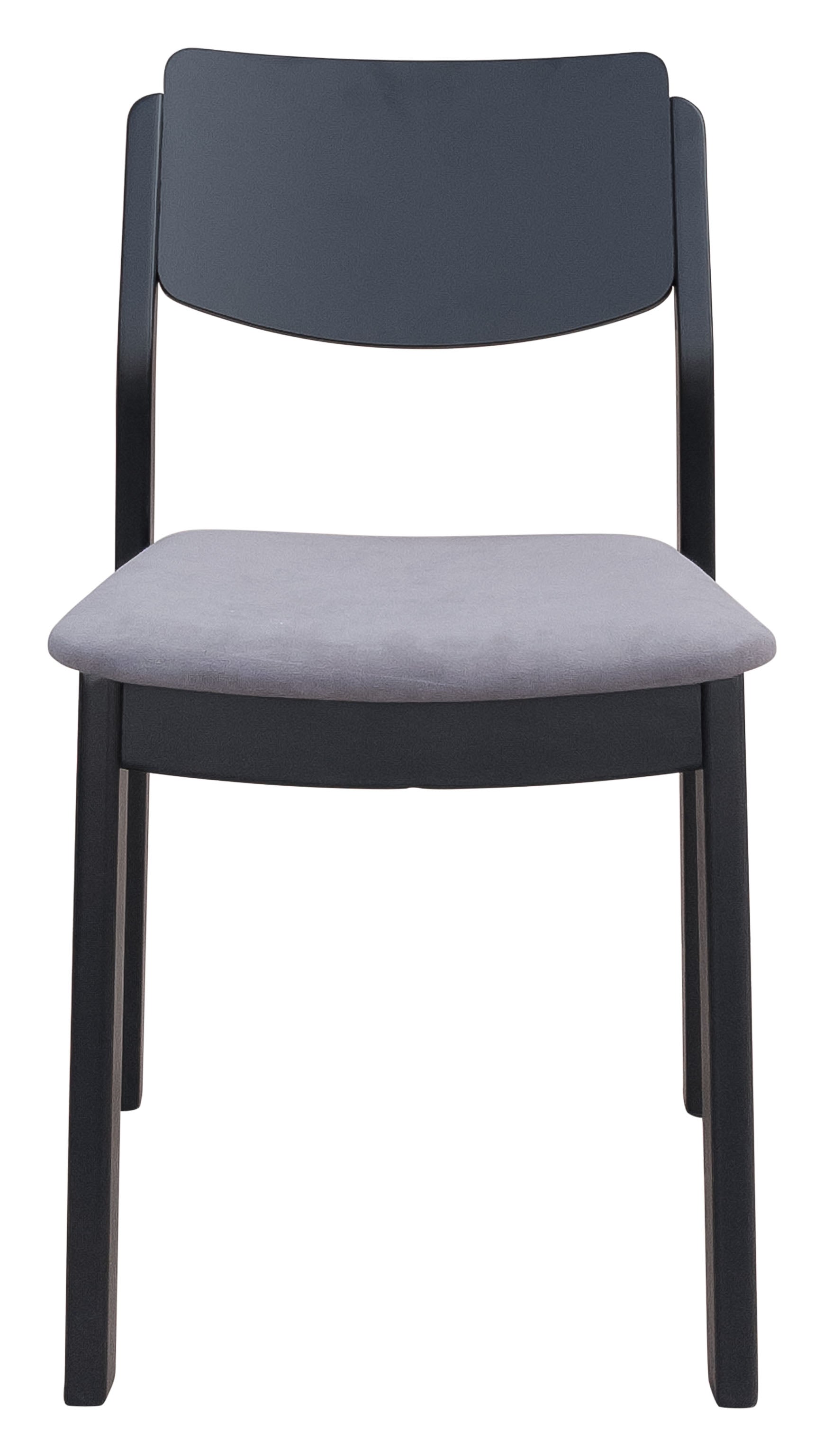 Desdamona Dining Chair (Set of 2) Gray & Black - Disselt Designs
