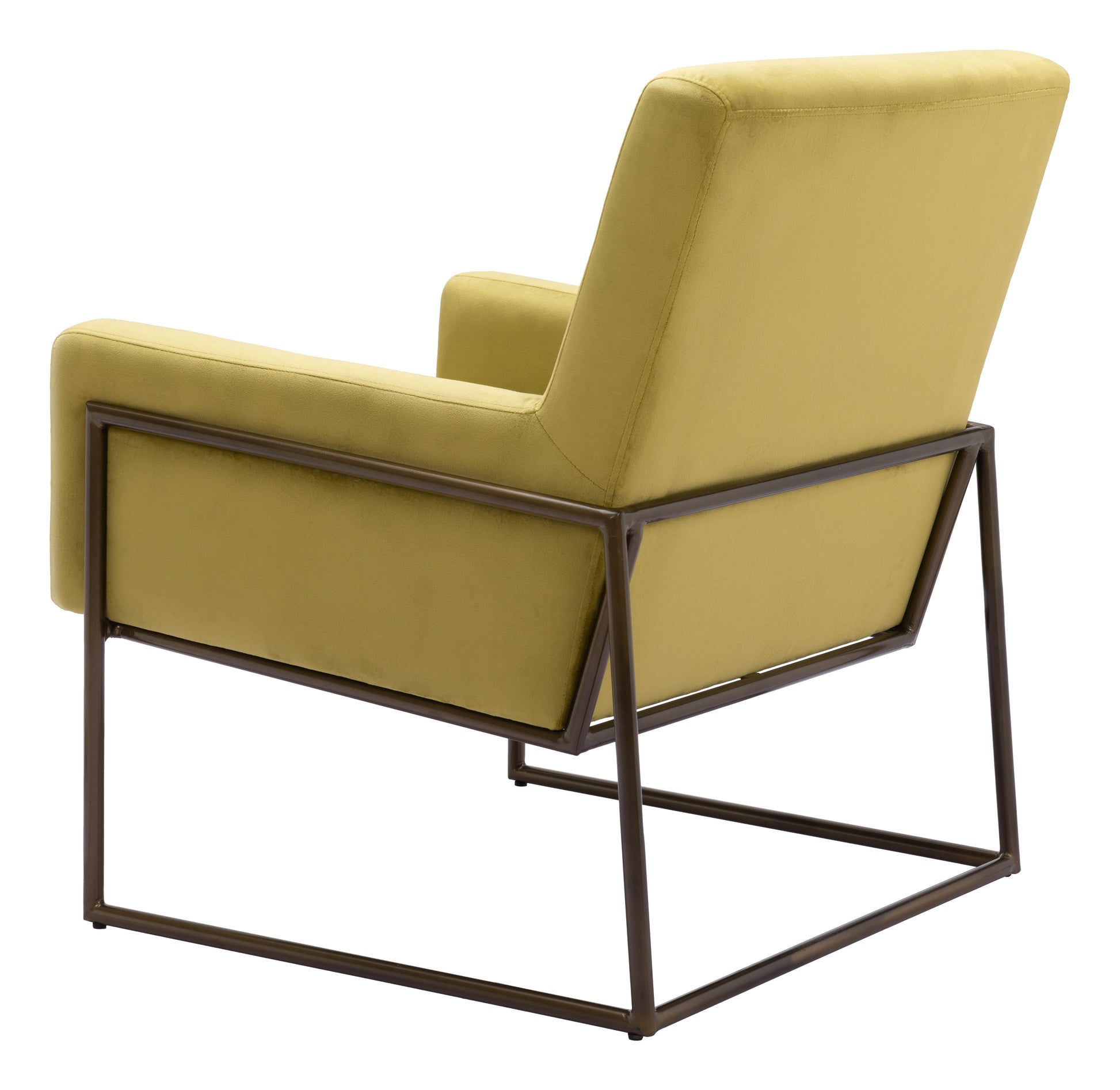 New York Accent Chair Olive Green - Disselt Designs