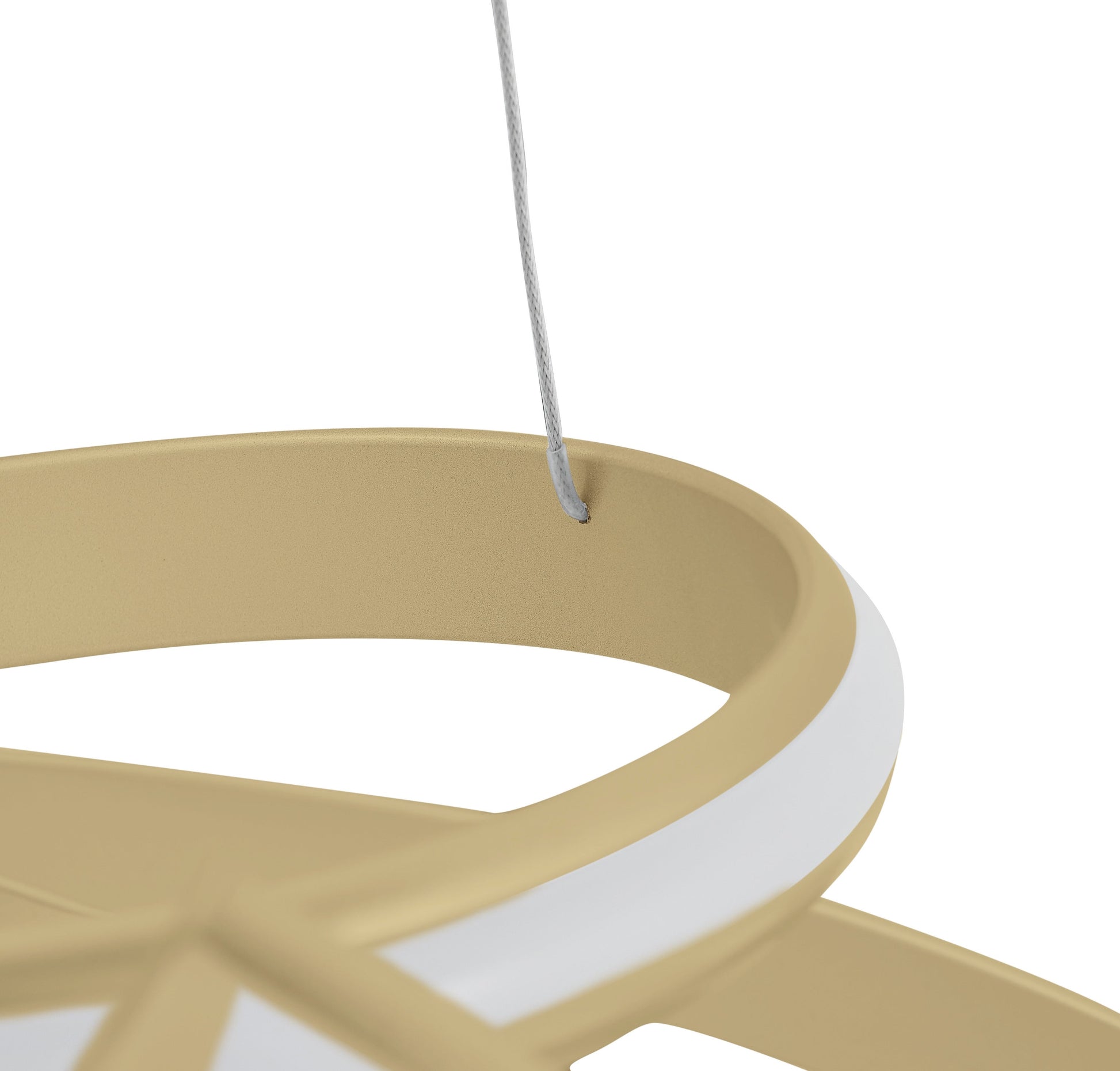 Oslo LED Adjustable Chandelier // Gold - Disselt Designs