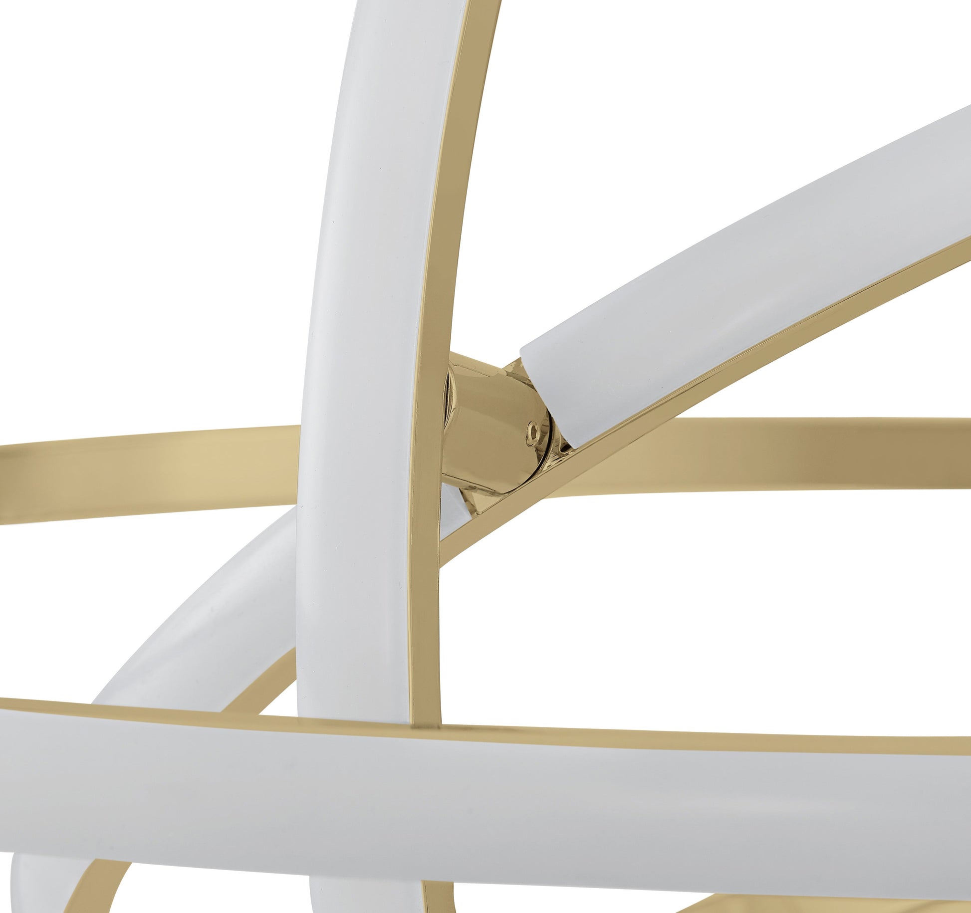 Oxford LED Adjustable Chandelier // Sandy Gold - Disselt Designs