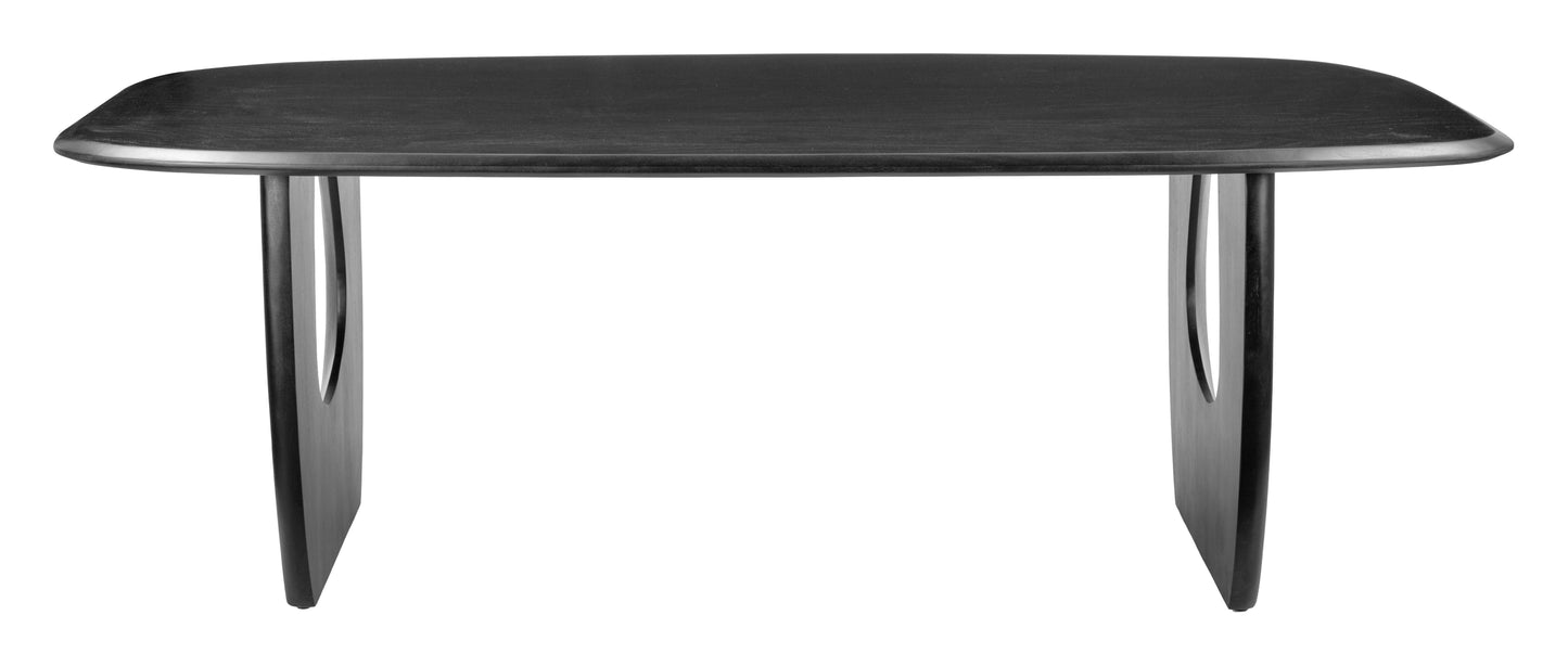 Arasan Dining Table Black - Disselt Designs